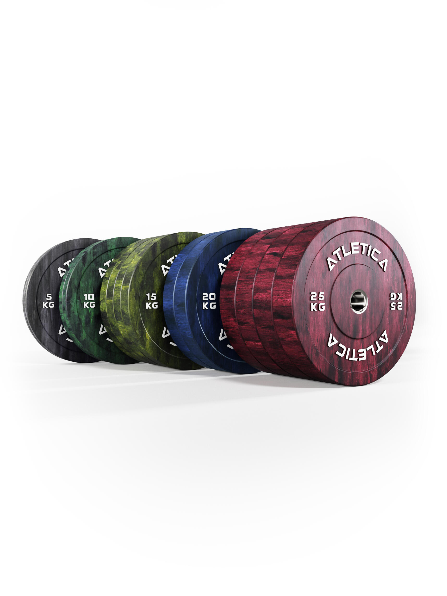 Fusion Bumper Plates SET | 230kg 2/3