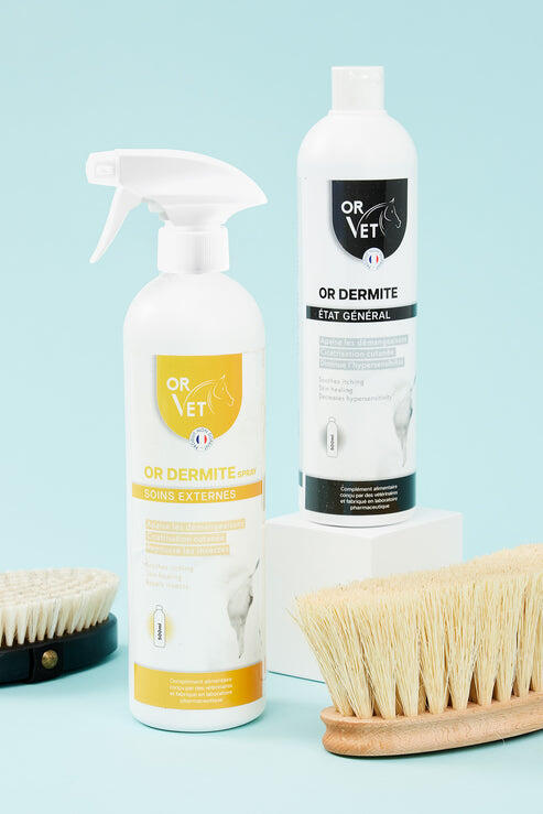 Spray apaisant dermite estivale cheval OR-VET Or-Dermite 3/3