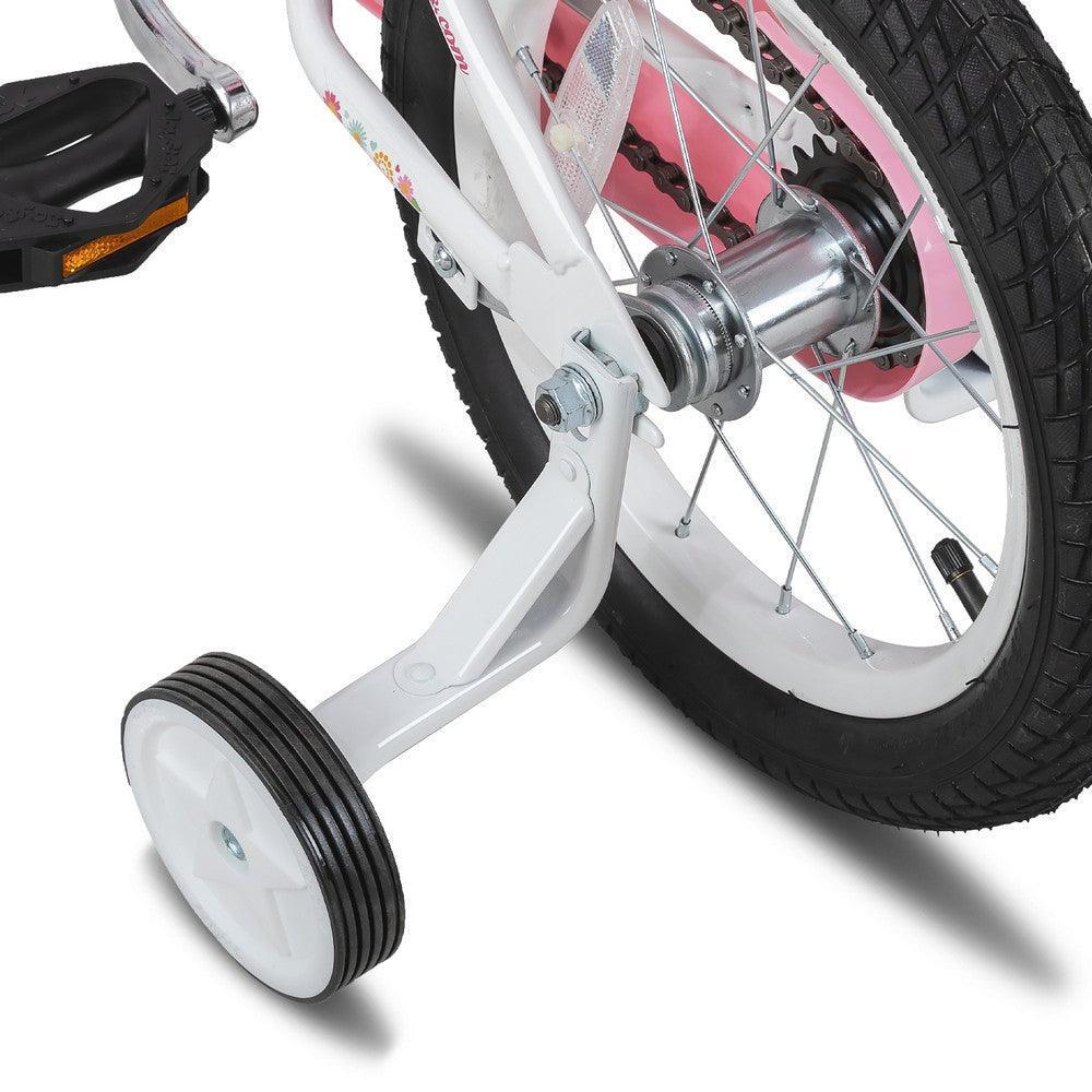 Fille Cyclisme Vélo 12" Stabilisateurs Siège Poupée Panier - Little Daisy 5/6