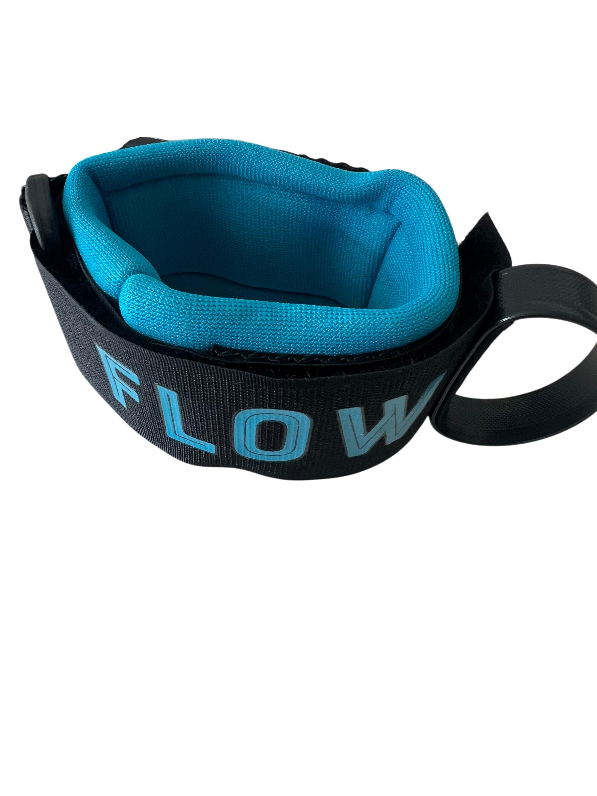 Leash bodyboard 7 mm, muñeca, ultraligero, negro/azul 3/4