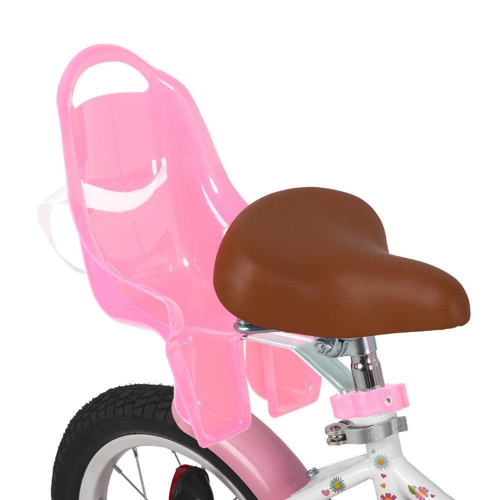 Vélo Enfant RULLY Daisy 12-14-16 Pouces – Princesse Avec Siège Poupée, Panier Et Rubans