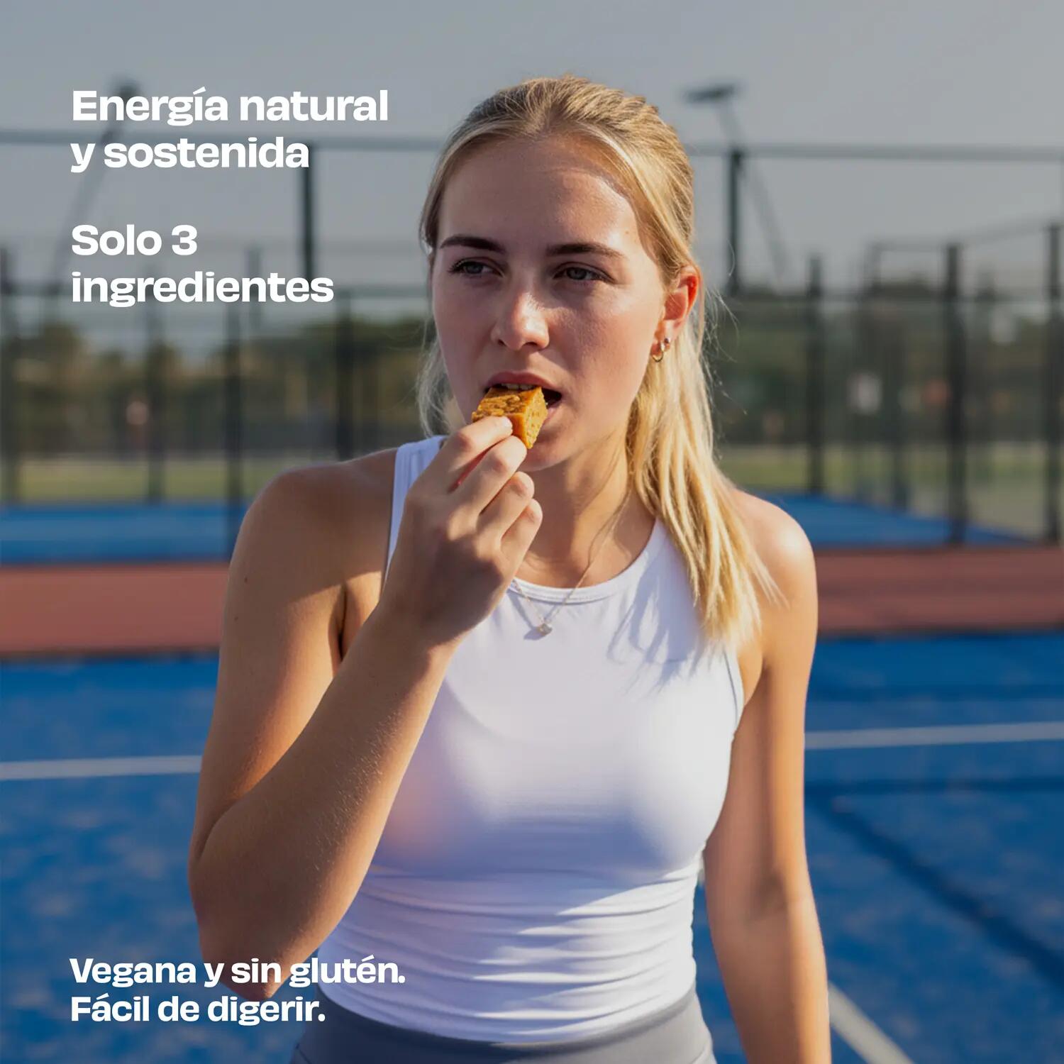 JUSTLOADING Barrita energética sabor cacahuete 42 g, 1 unds 3/4