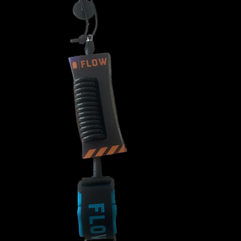 Bodyboard Leash 7mm, Wrist, Ultra-light, Black/Blue