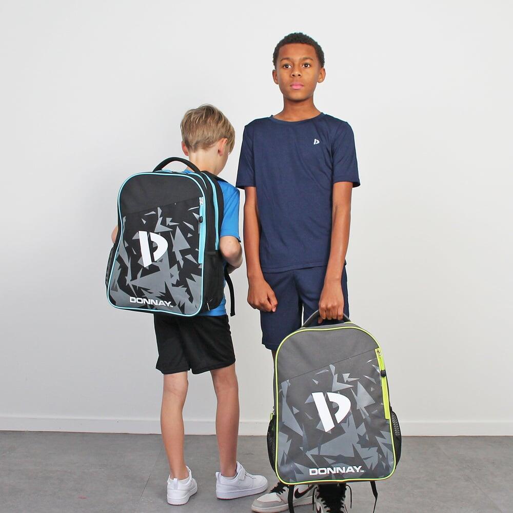 Tennis-/Padel-Rucksack Match 25 Liter Dunkelgrau/Limette 5/6