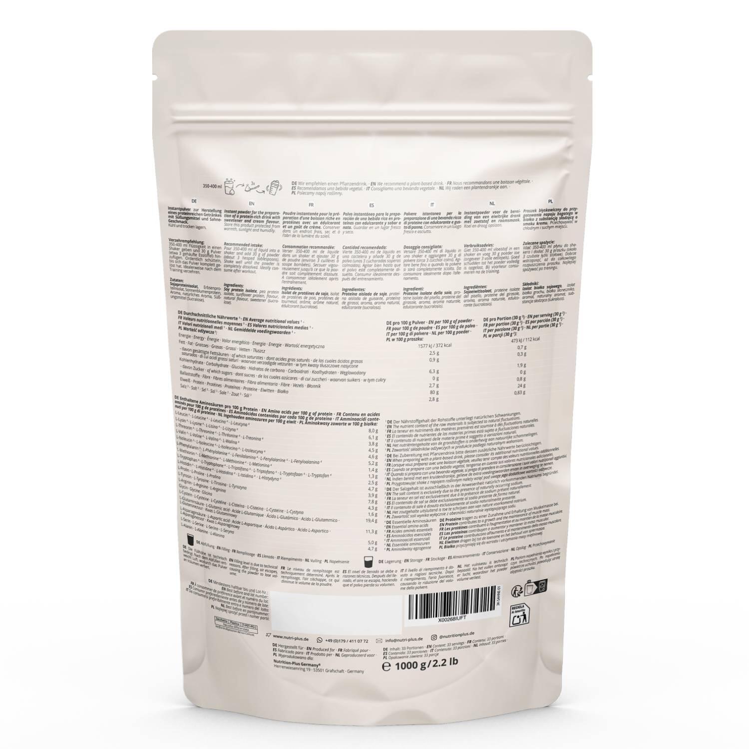 Proteinpulver 3K 1000g - Sahne 2/5