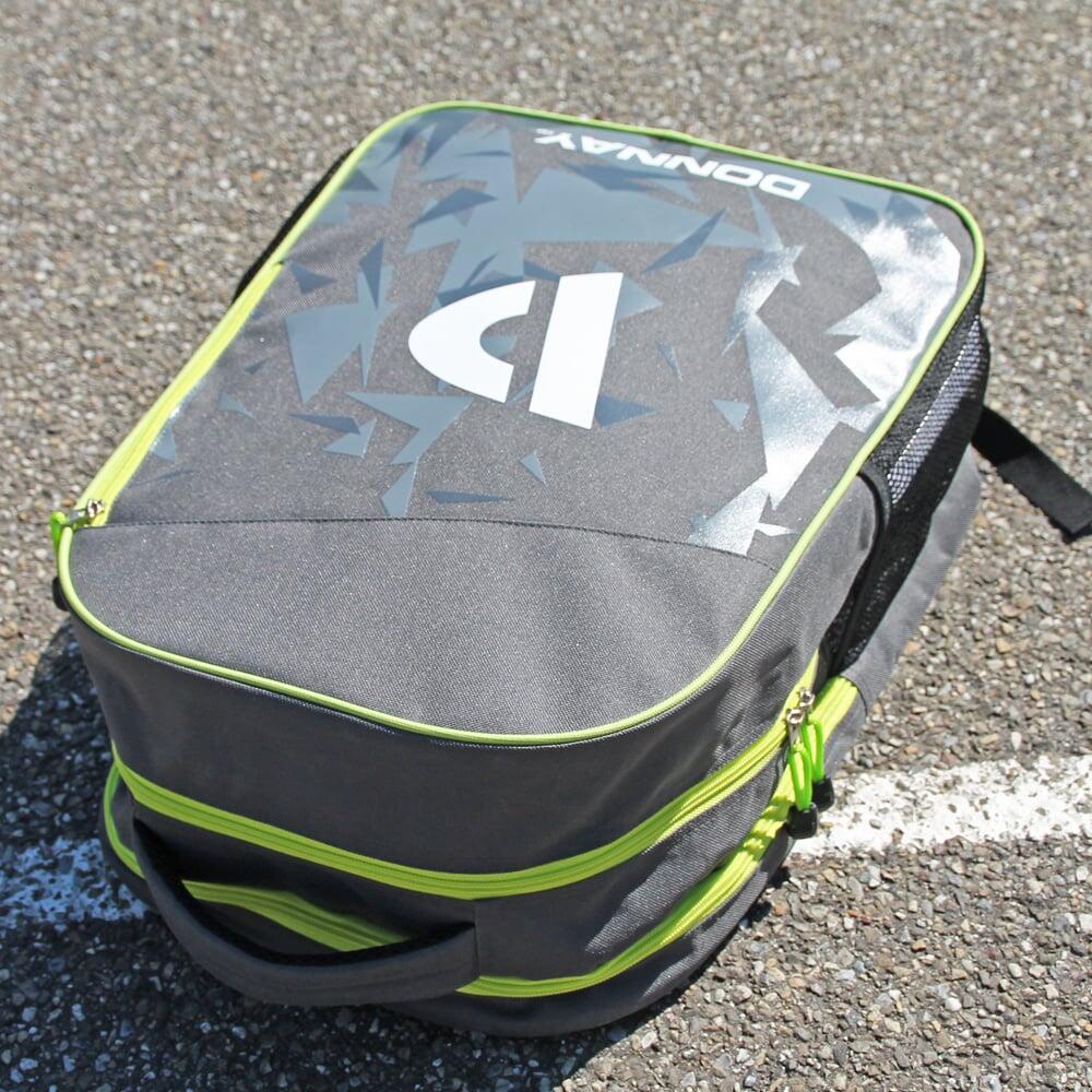 Tennis-/Padel-Rucksack Match 25 Liter Dunkelgrau/Limette 4/6
