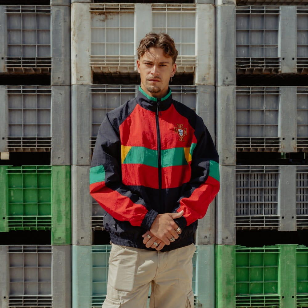 Portugal 1995 - Chaqueta de fútbol retro - Azul; Roja – COPA Football 2/6
