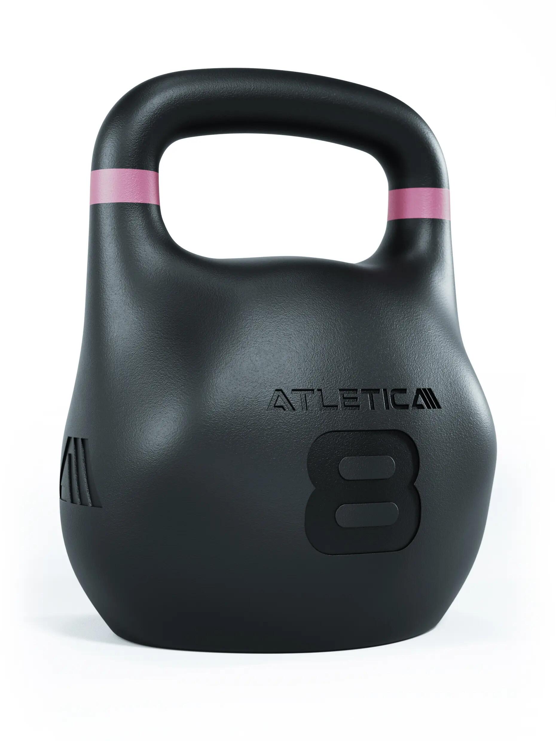 HRX Octagon Kettlebell | 8kg | Pink 3/4