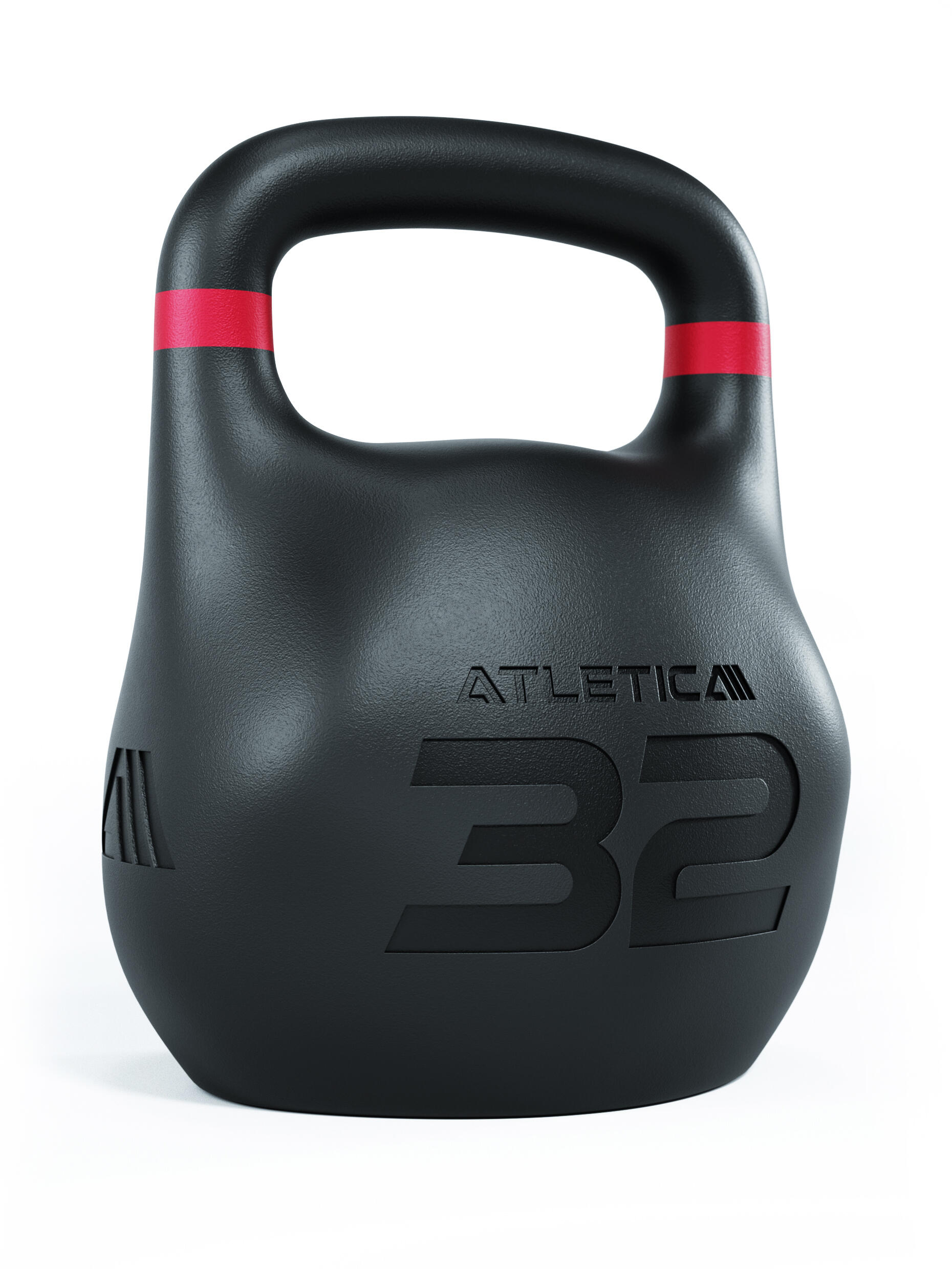 HRX Octagon Kettlebell | 32kg | Red 3/4