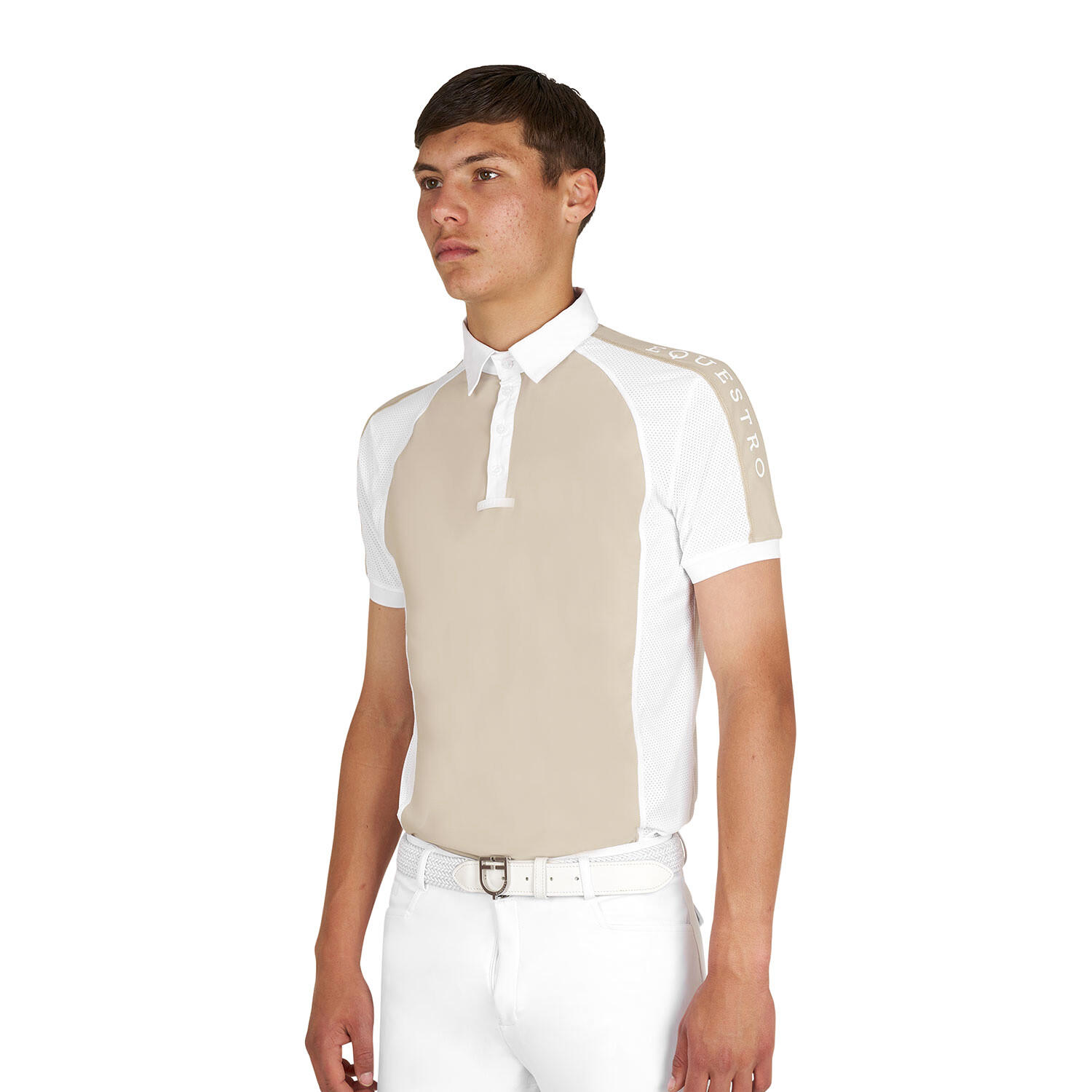 Polo homme de concours slim fit quatre boutons 5/6