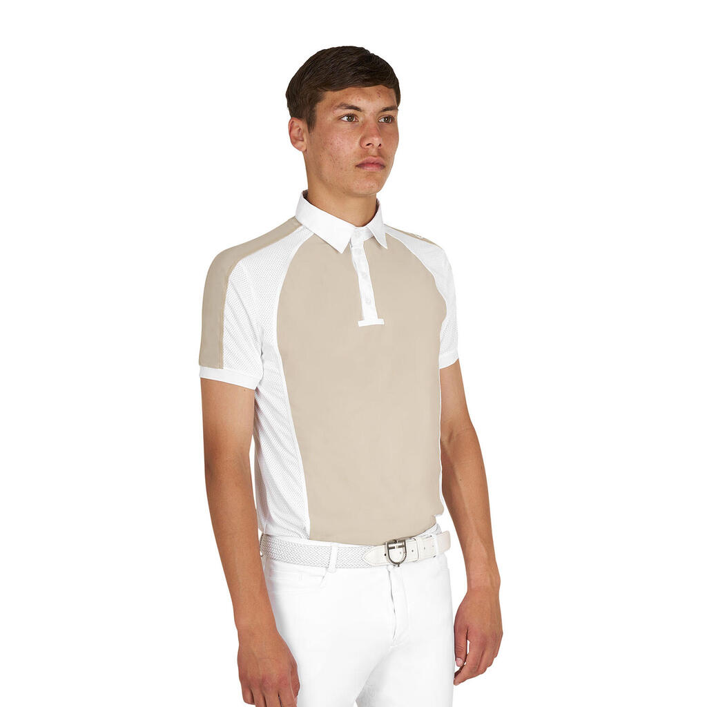 Men's show polo slim fit with four buttons