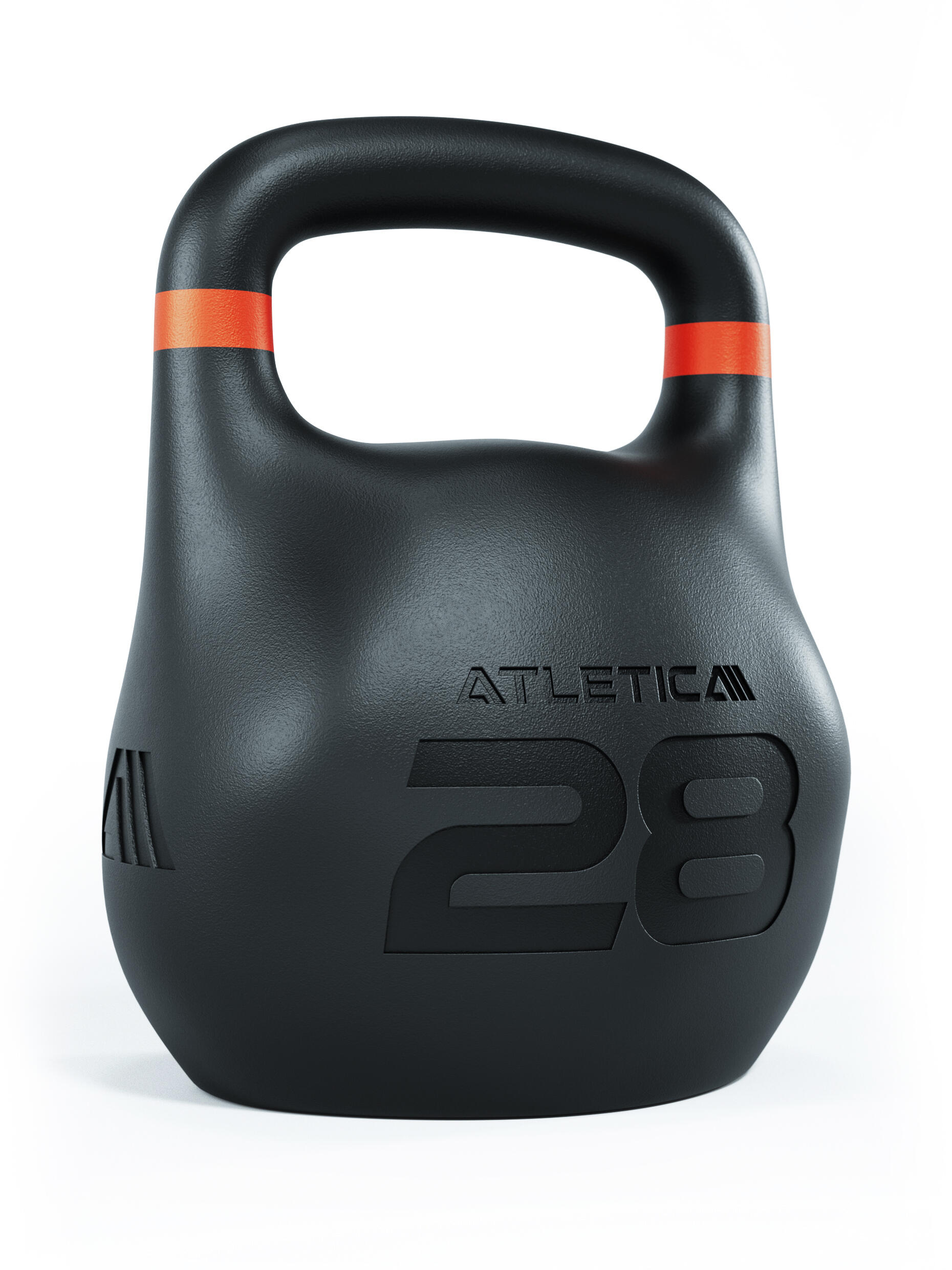 HRX Octagon Kettlebell | 28kg | Orange 3/4