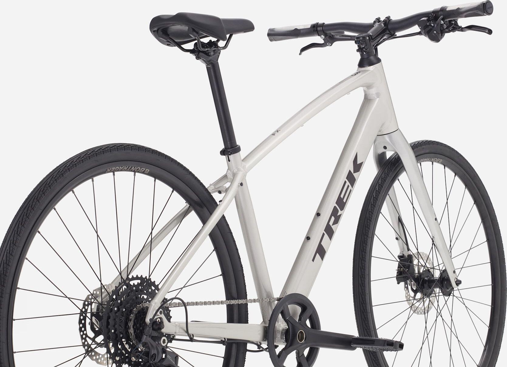 Vélo Fitness Trek FX 3 Stepover Shimano Cues 10V 700 mm Gris Gén. 4 2/5