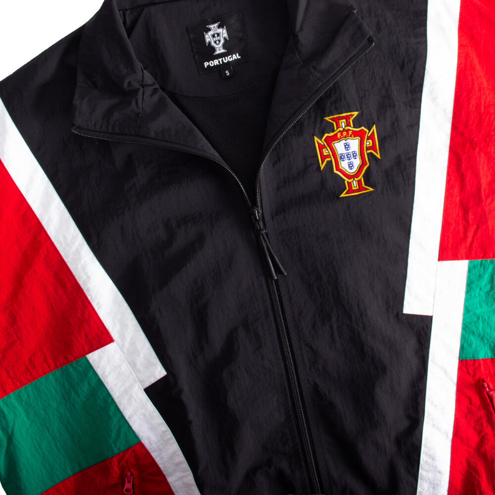 Portugal 1990 - Chaqueta de fútbol retro - Roja; Negra – COPA Football 4/6