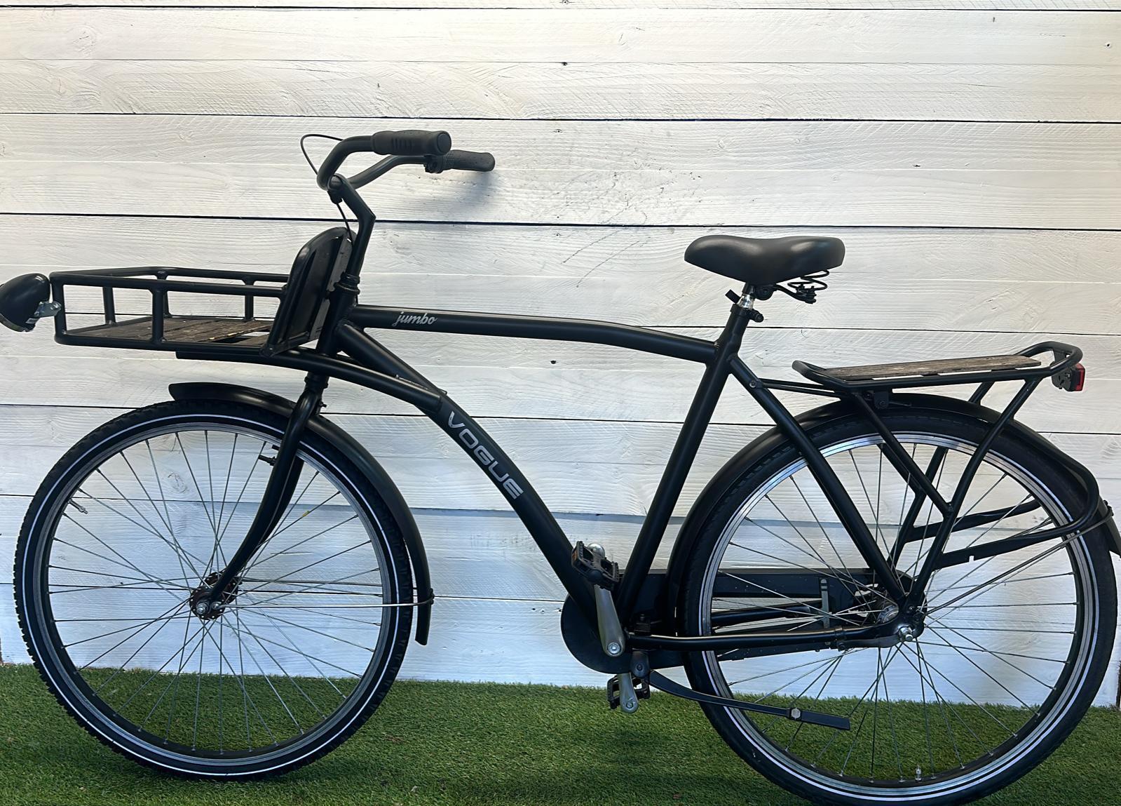 Vogue stadsfiets 57 cm, zwart 2/3