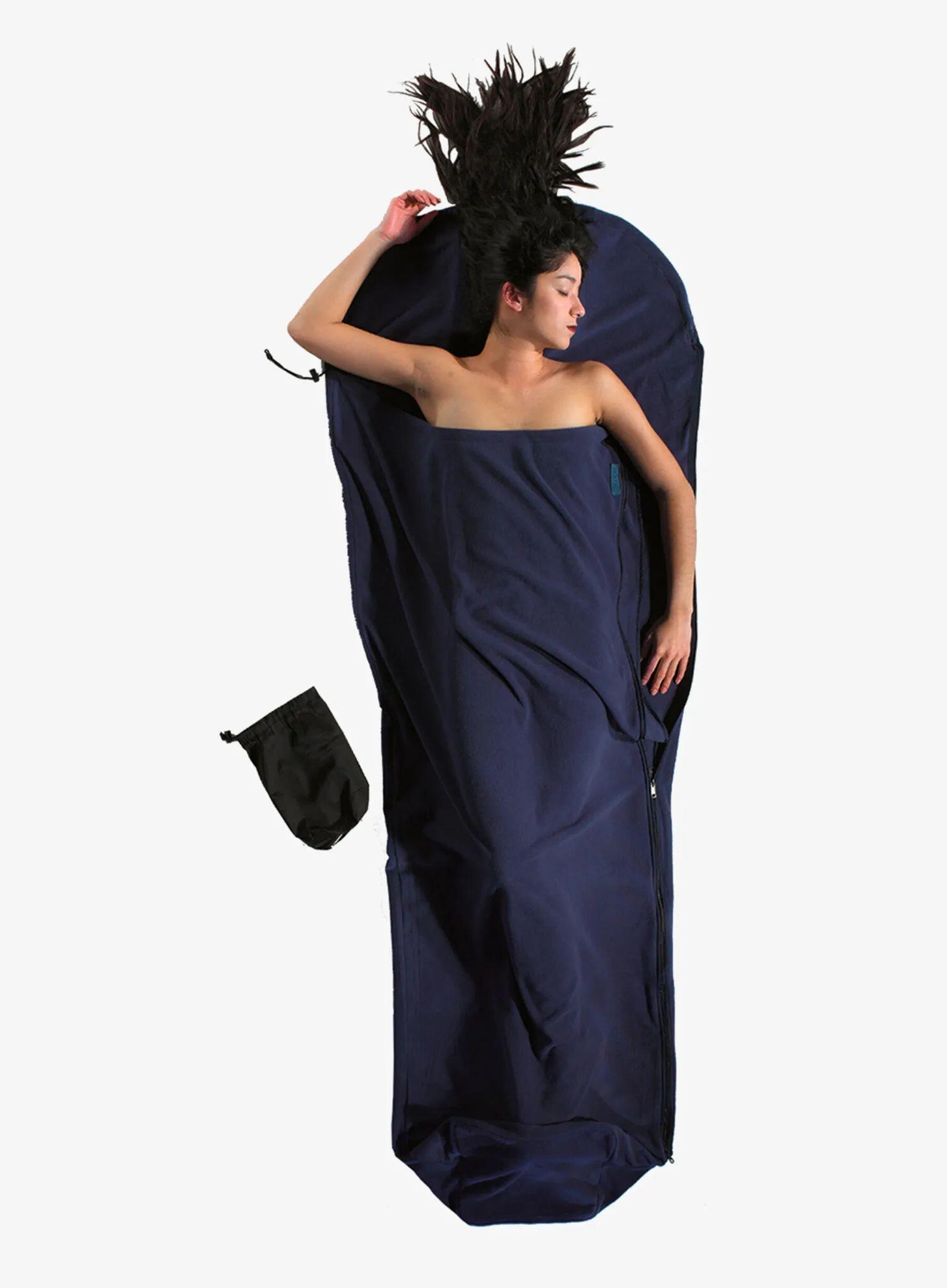 Wkładka do śpiwora Cocoon Microfleece MummyLiner - Mediumweight - twilight 2/2