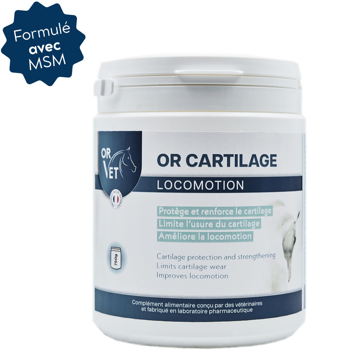 OR CARTILAGE - Formule avec MSM 2/4