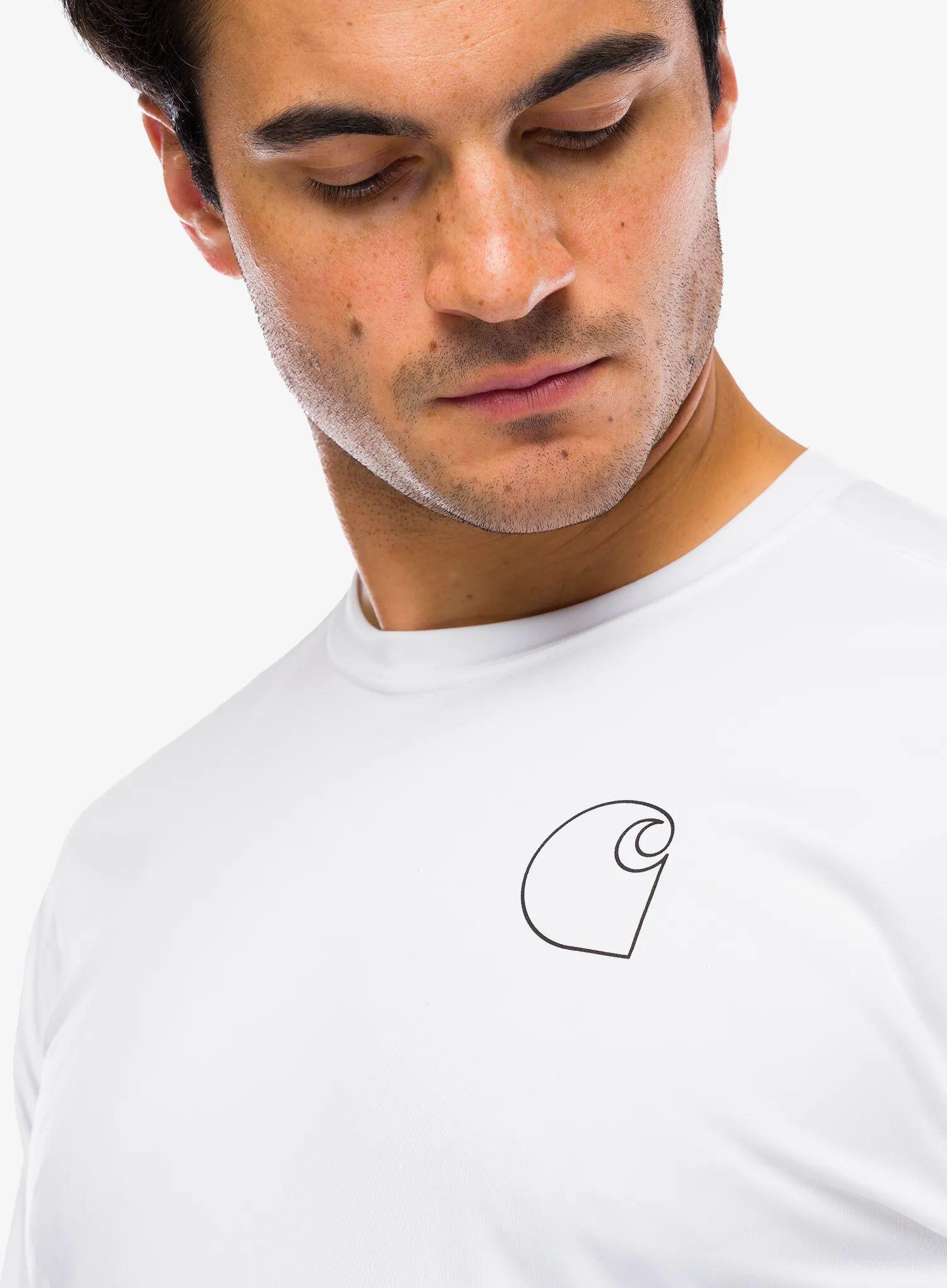 Koszulka z długim rękawem Carhartt Force Sun Defender Relaxed LS Logo T-Shirt 7/7