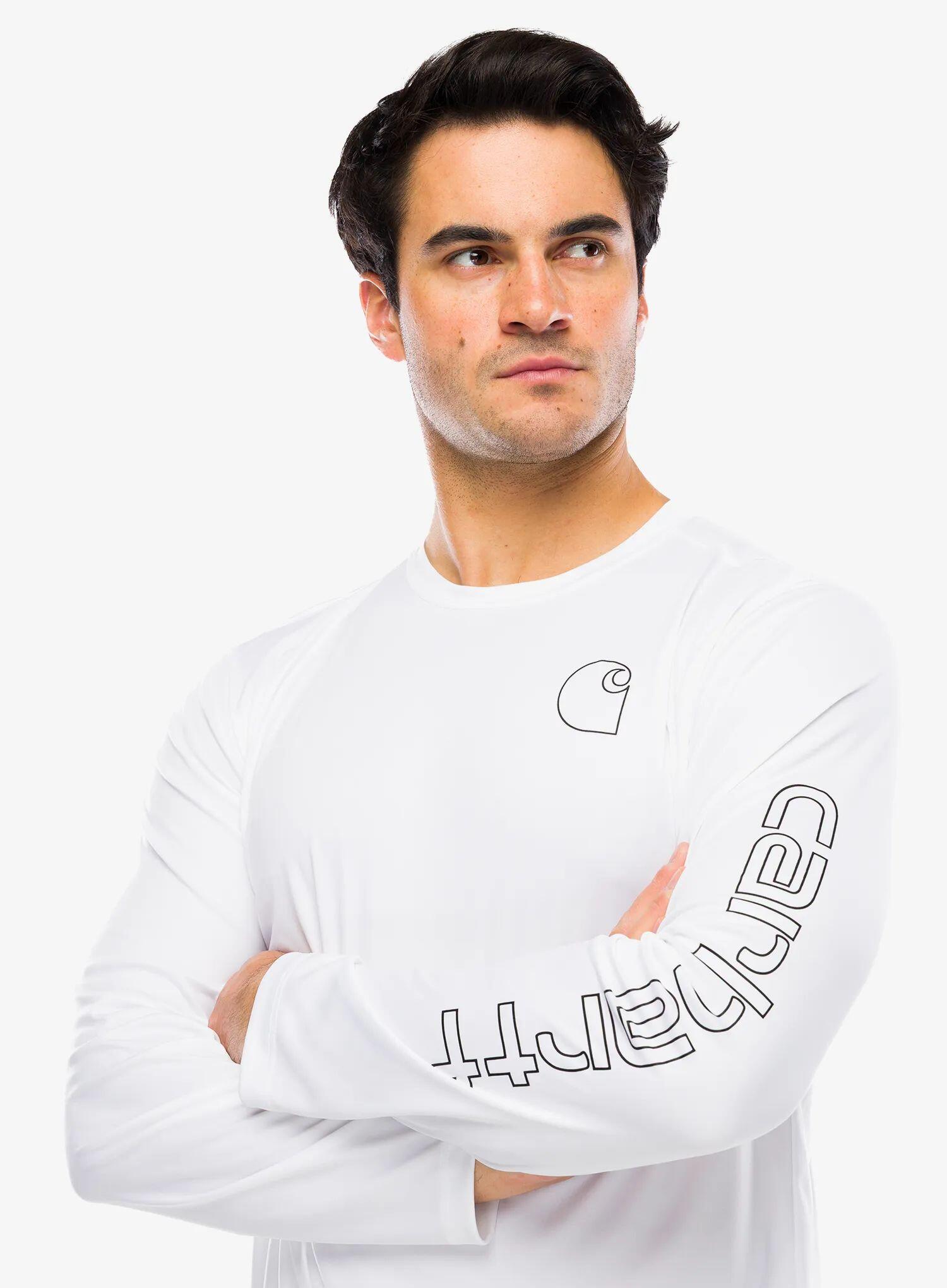 Koszulka z długim rękawem Carhartt Force Sun Defender Relaxed LS Logo T-Shirt 6/7