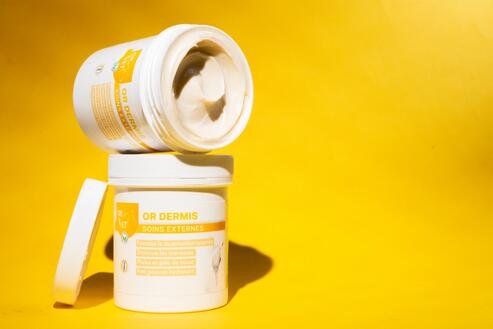 Baume pour cheval soins externes OR-VET Or-Dermis 2/3