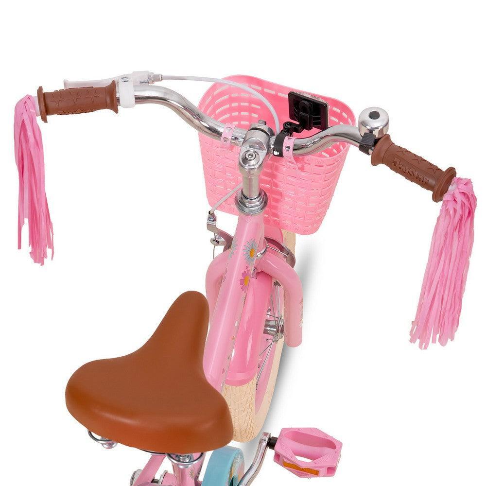 Enfant Cyclisme Vélo 14" Stabilisateurs Siège Poupée Panier - Little Daisy 6/6