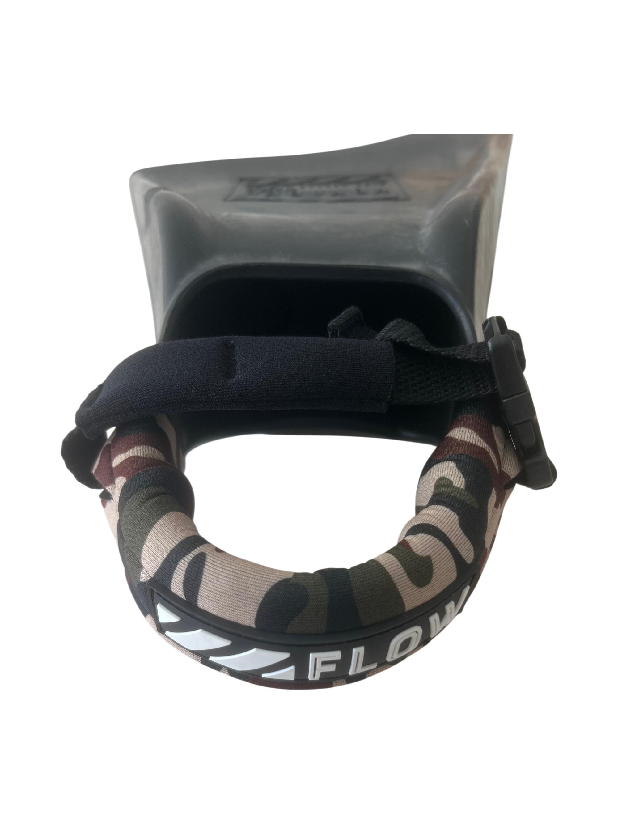 Leash para aletas de neopreno camuflaje 2/3