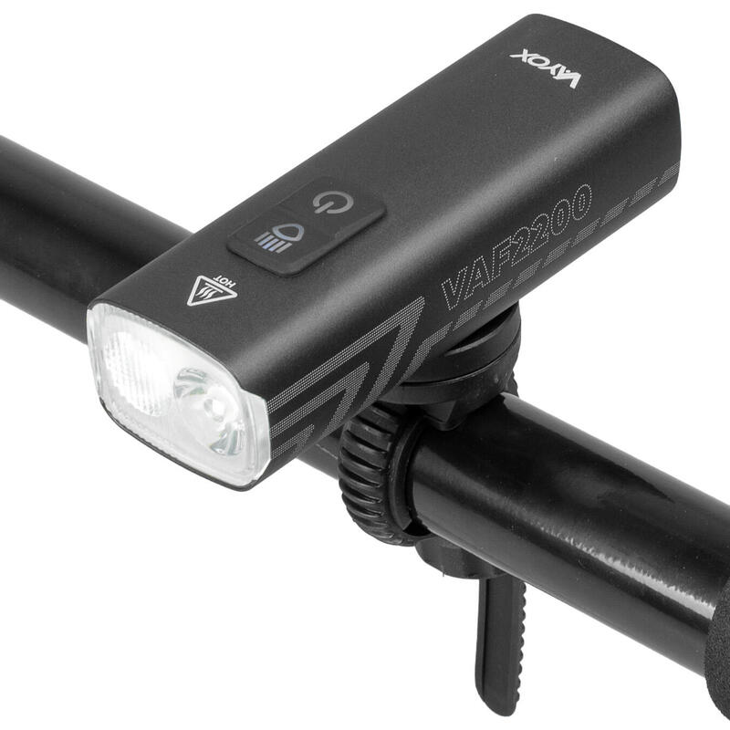Lampă față pentru bicicletă Vayox VAF2200 2200lm cu acumulator USB-C