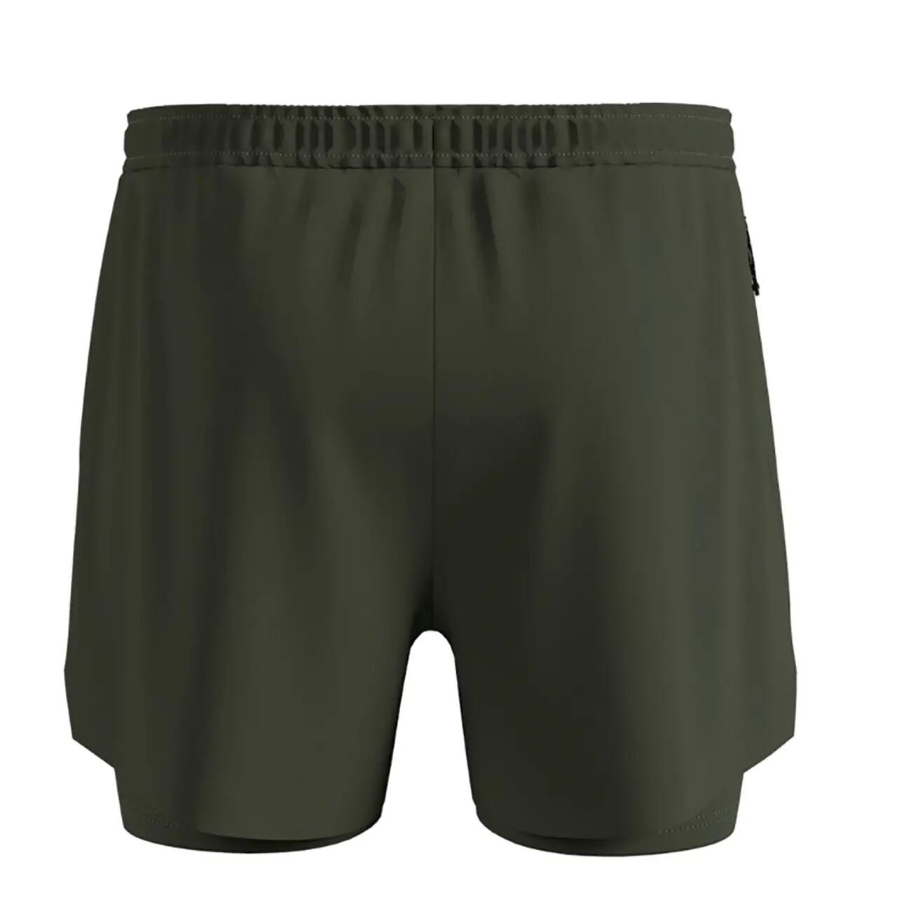ODLO Odlo 2-in-1 short ZEROWEIGHT 5 INCH Sportbroek DEEP DEPTHS M 3/5