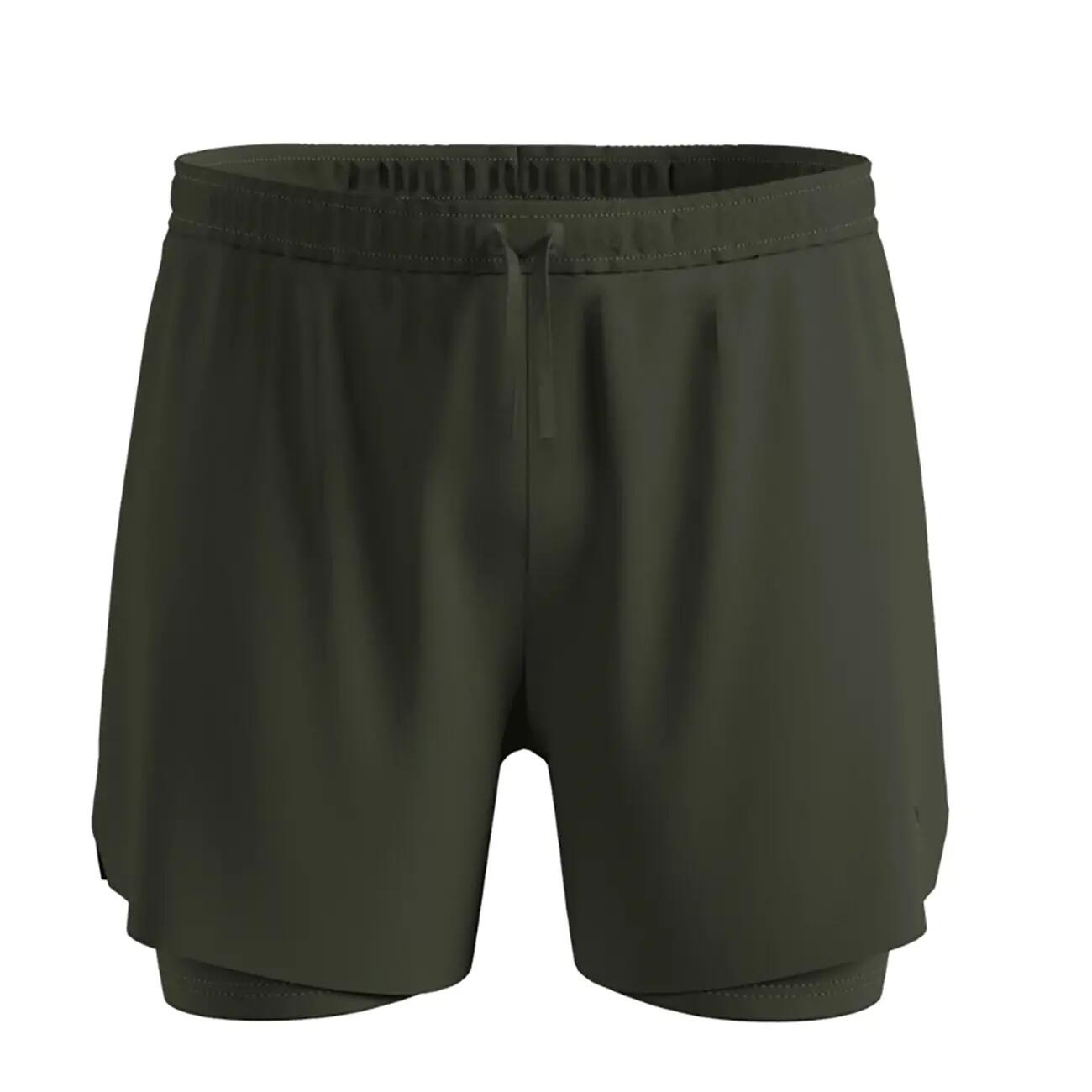 ODLO Odlo 2-in-1 short ZEROWEIGHT 5 INCH Sportbroek DEEP DEPTHS M 5/5