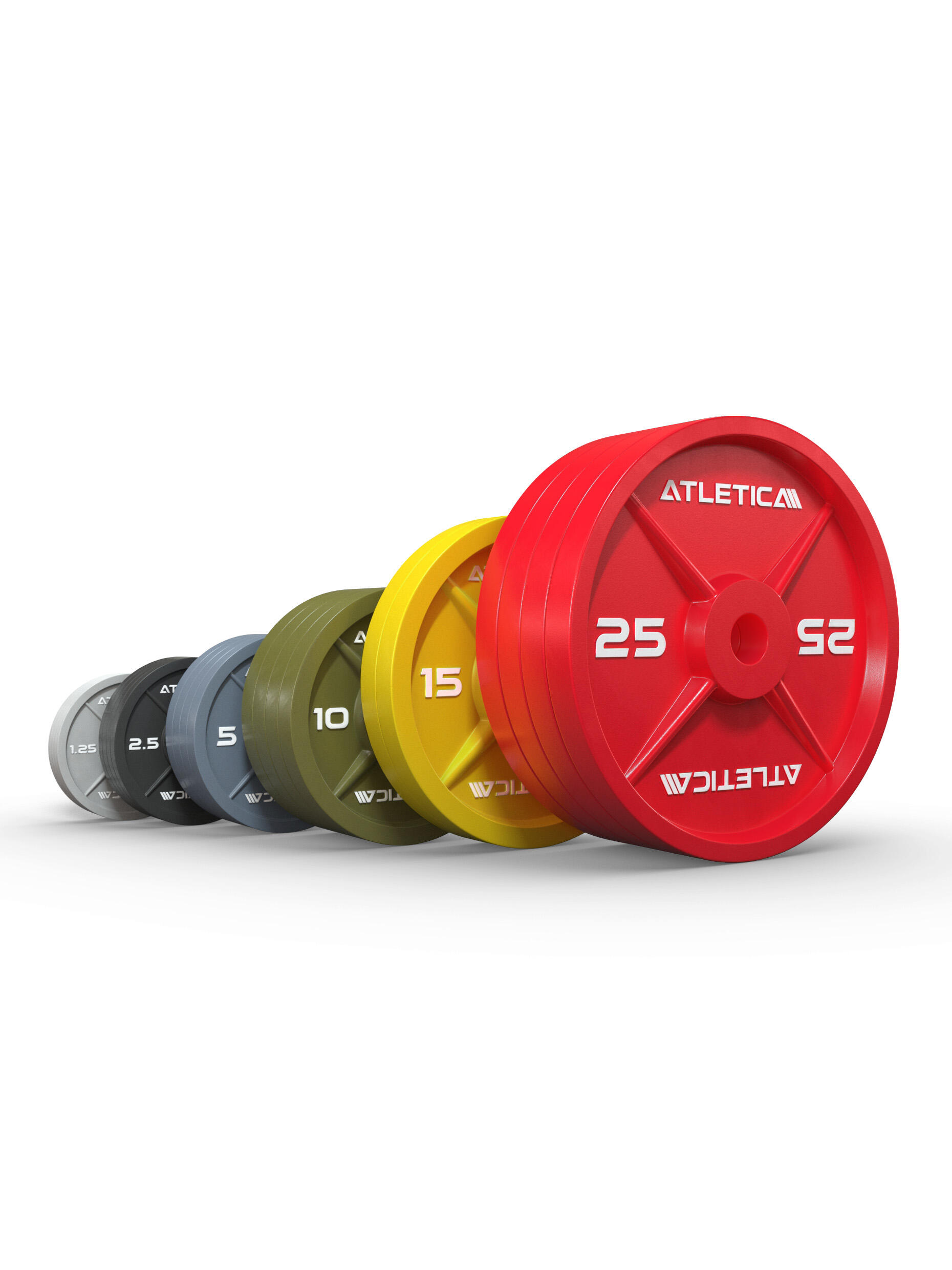 Color Iron Plates SET | 205kg 2/3