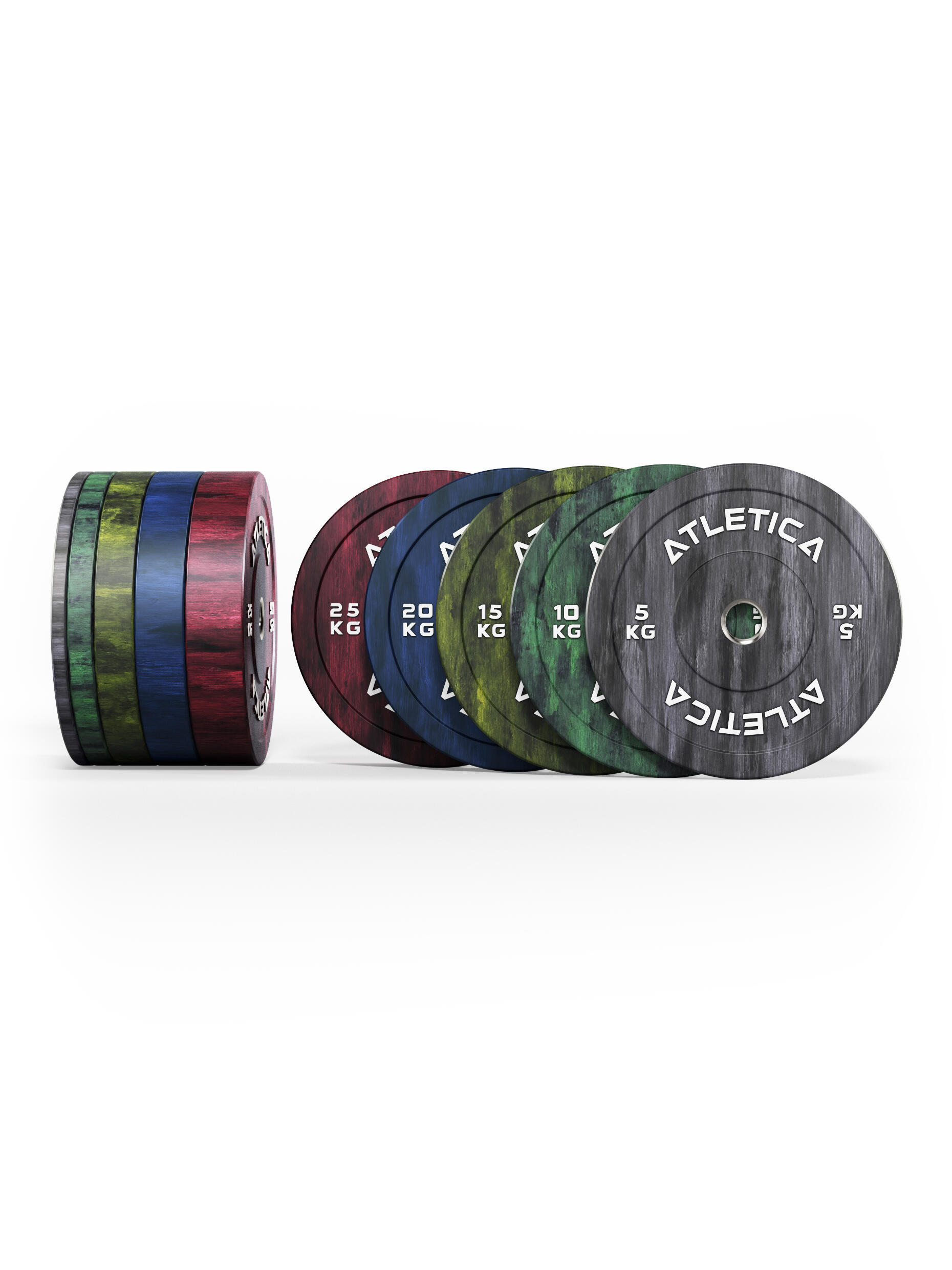 Fusion Bumper Plates SET | 150kg 3/3