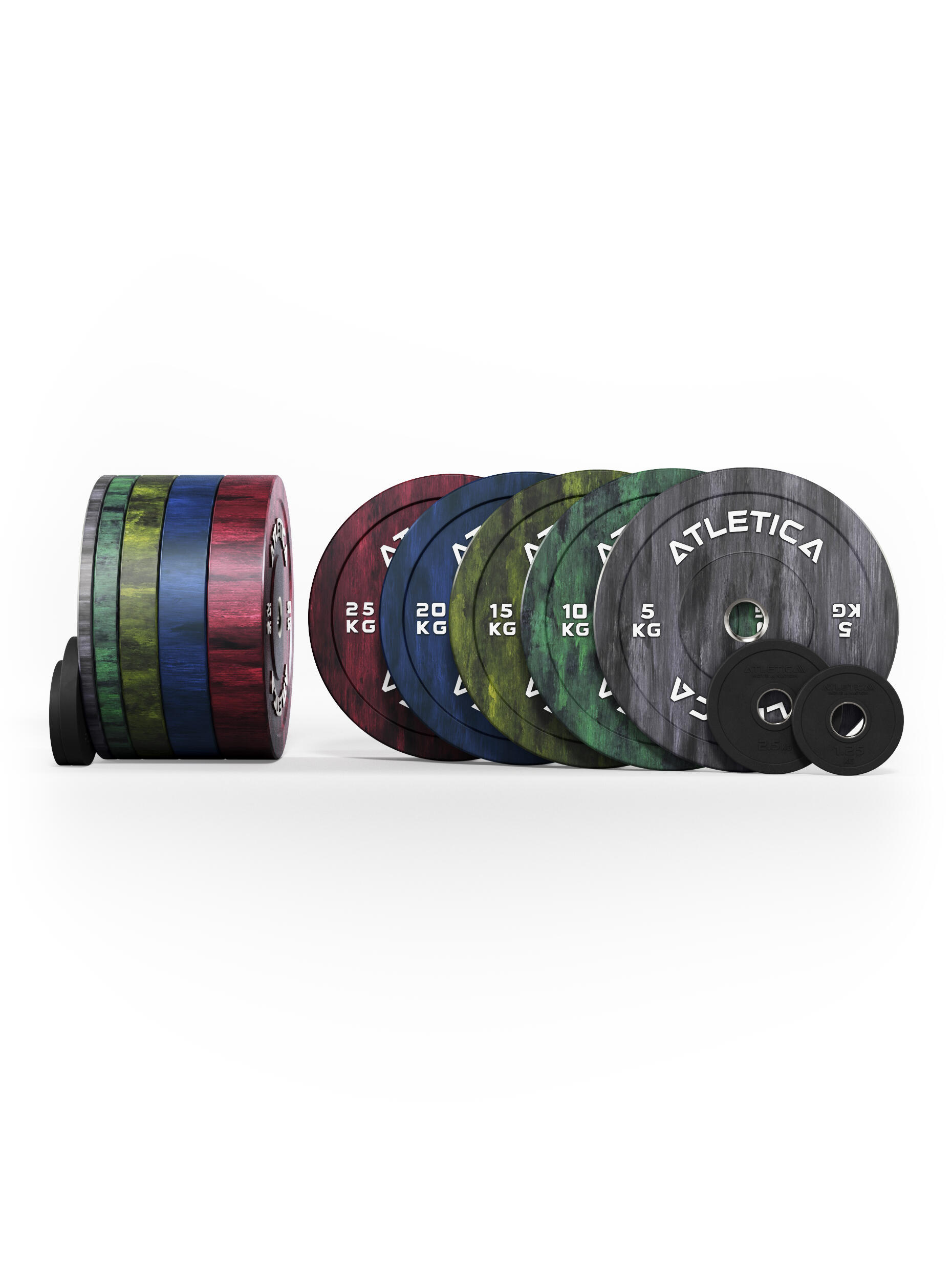 Fusion Bumper Plates SET | 157.5kg 3/3