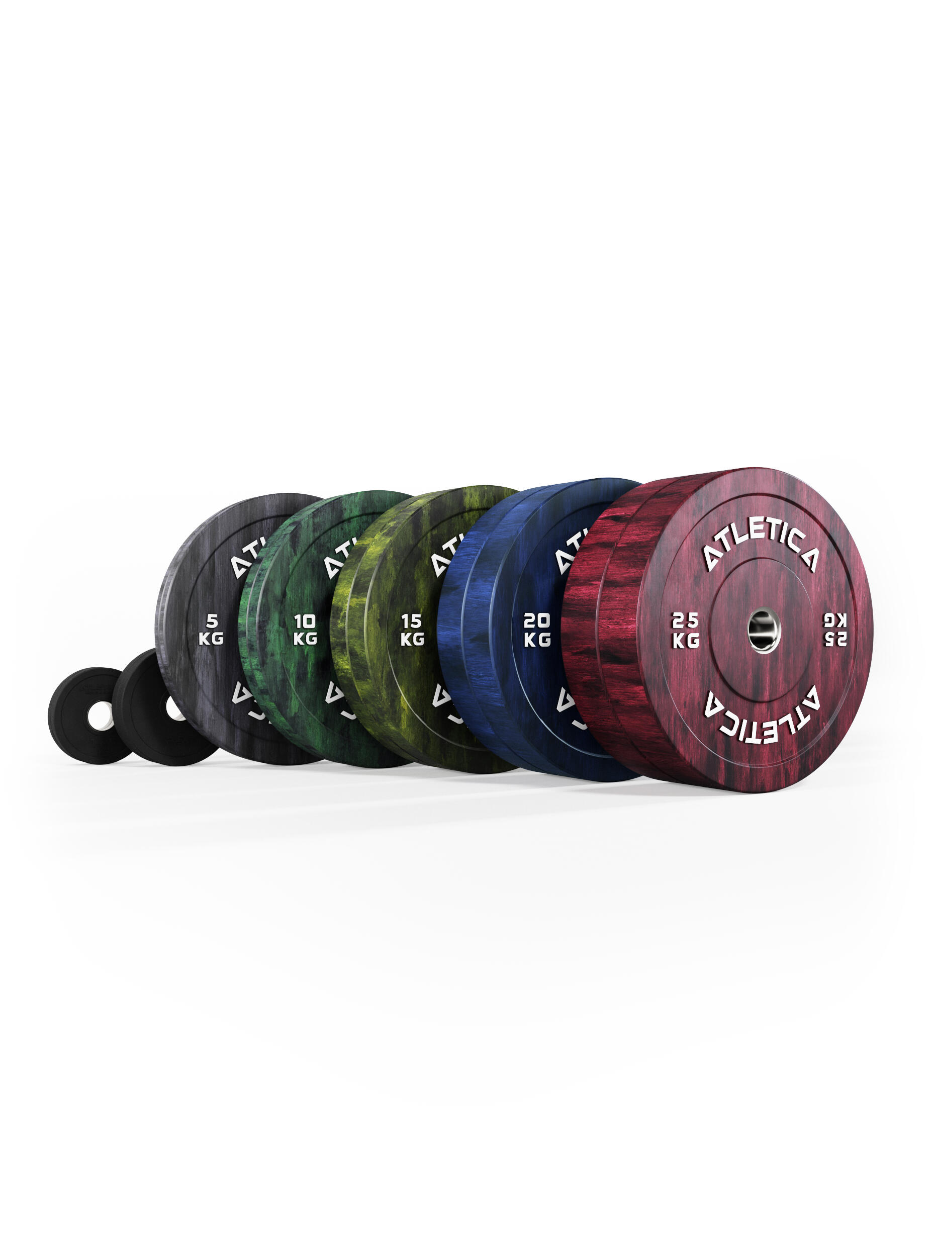 Fusion Bumper Plates SET | 157.5kg 2/3