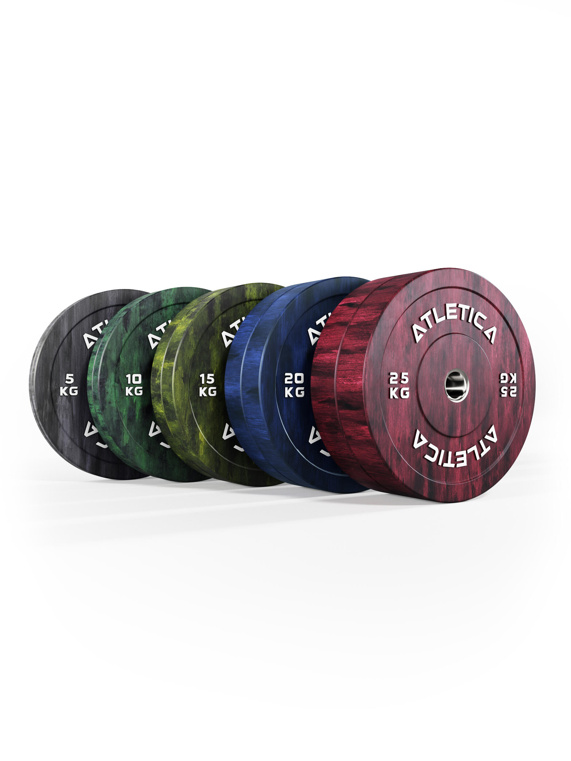 Fusion Bumper Plates SET | 150kg 2/3