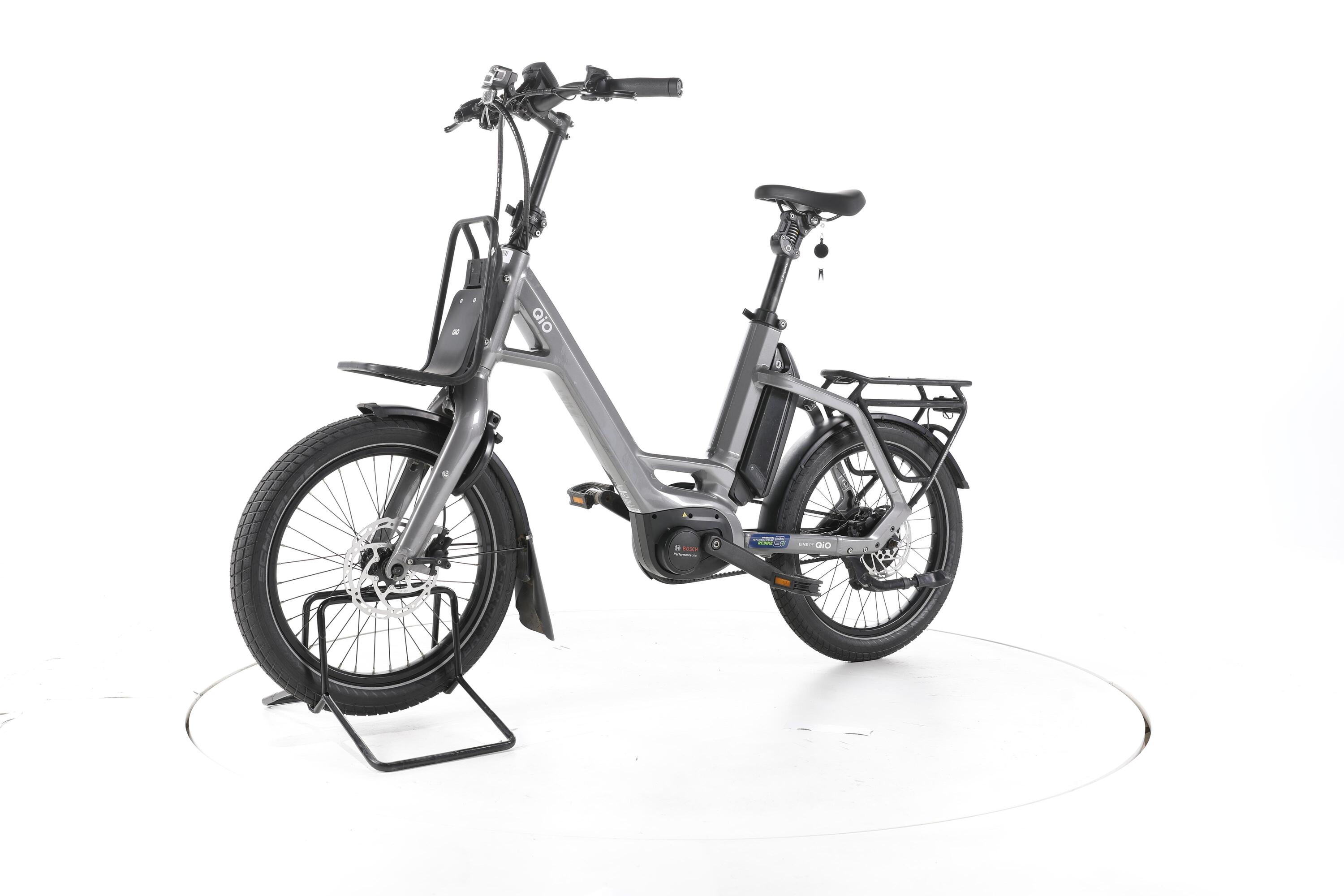Segunda vida - QIO EINS P-E Kompakt E-Bike Cuadro bajo - Buen estado 5/7