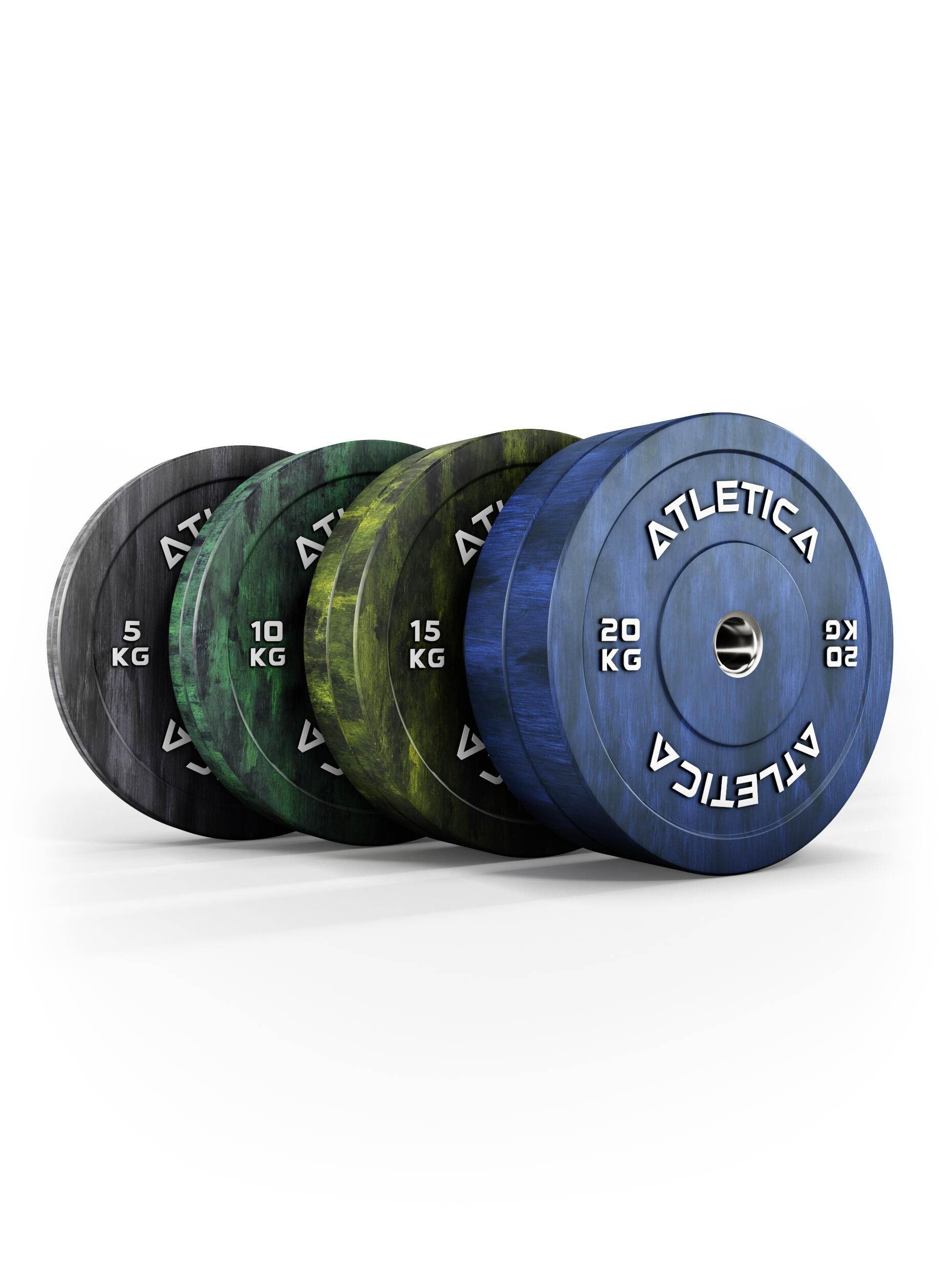 Fusion Bumper Plates SET | 100kg 2/3