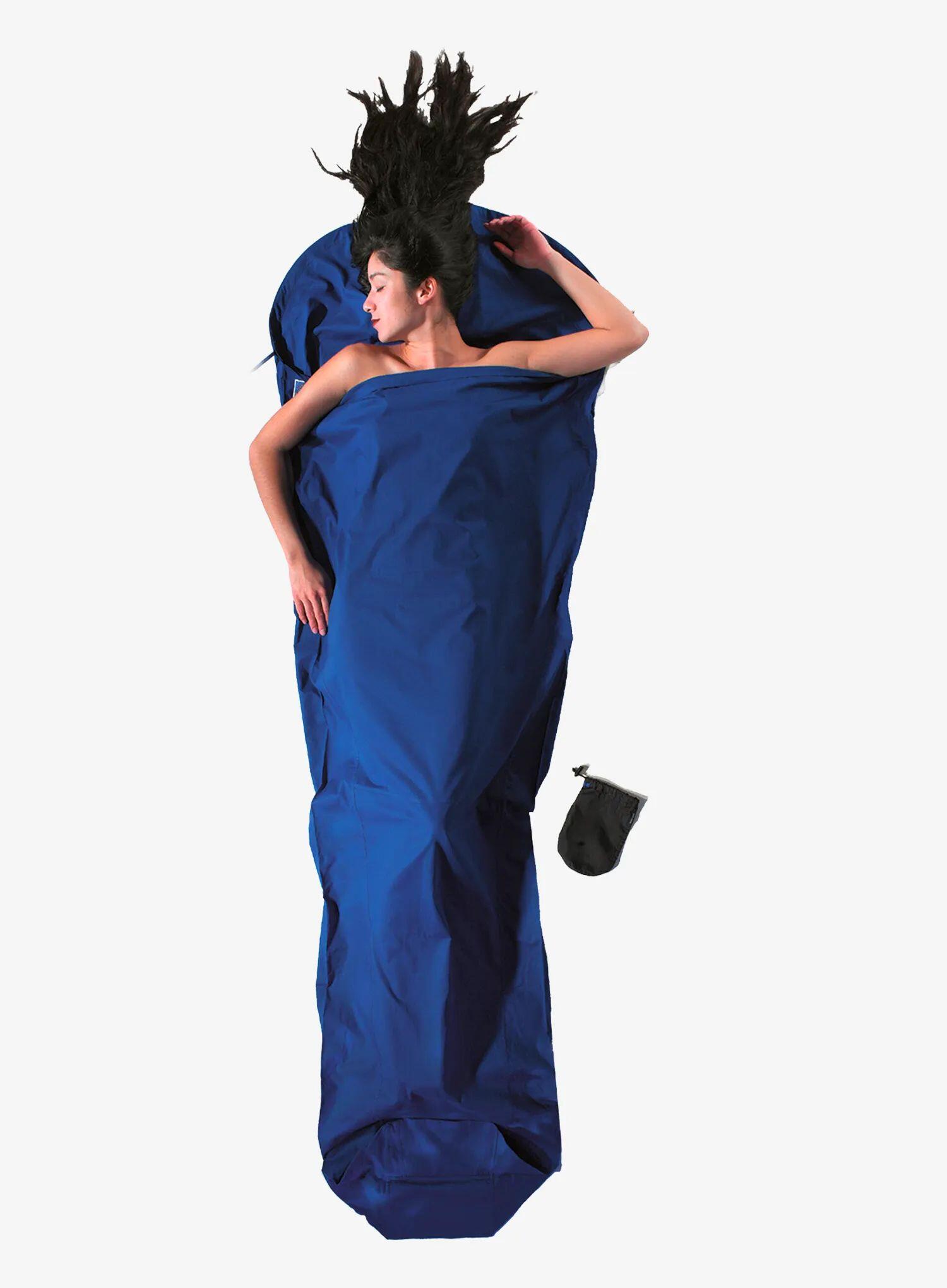 Wkładka do śpiwora Cocoon MummyLiner - Cotton - ultramarine blue 2/2