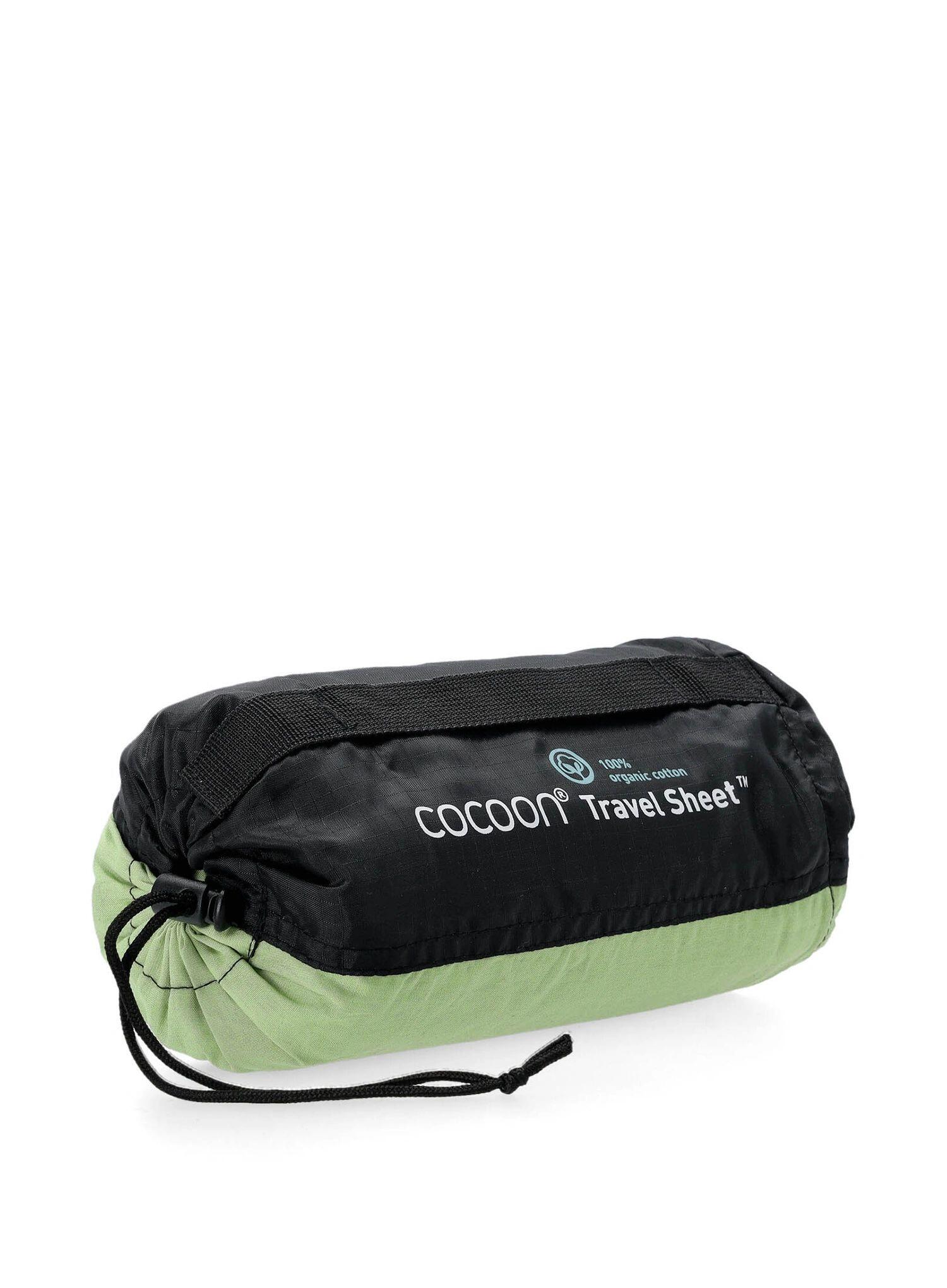 Wkładka do śpiwora Cocoon TravelSheet - Organic Cotton - forest shade 3/5