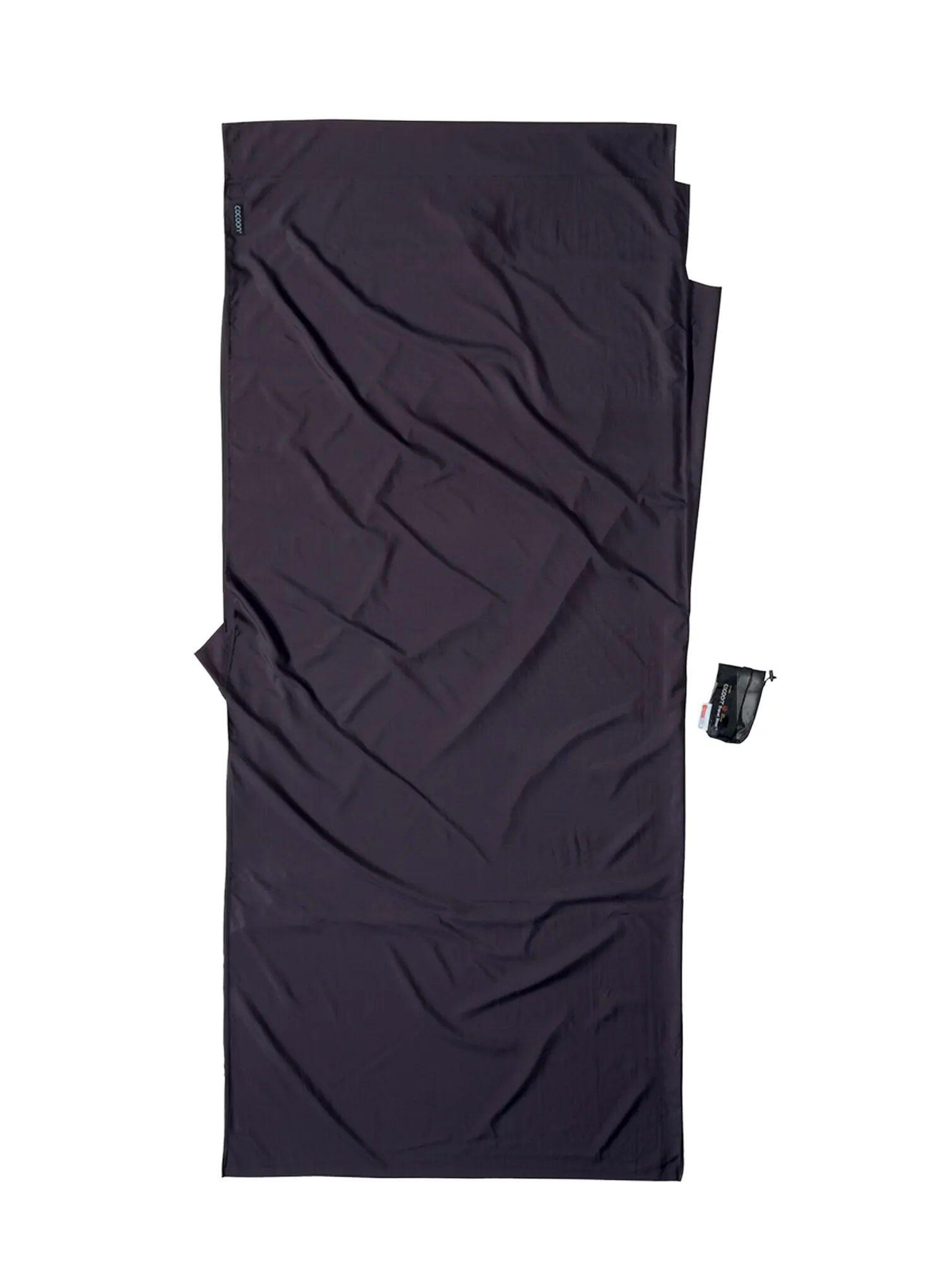 Wkładka do śpiwora Cocoon TravelSheet - Thermolight Silkweight - volcano grey 2/5