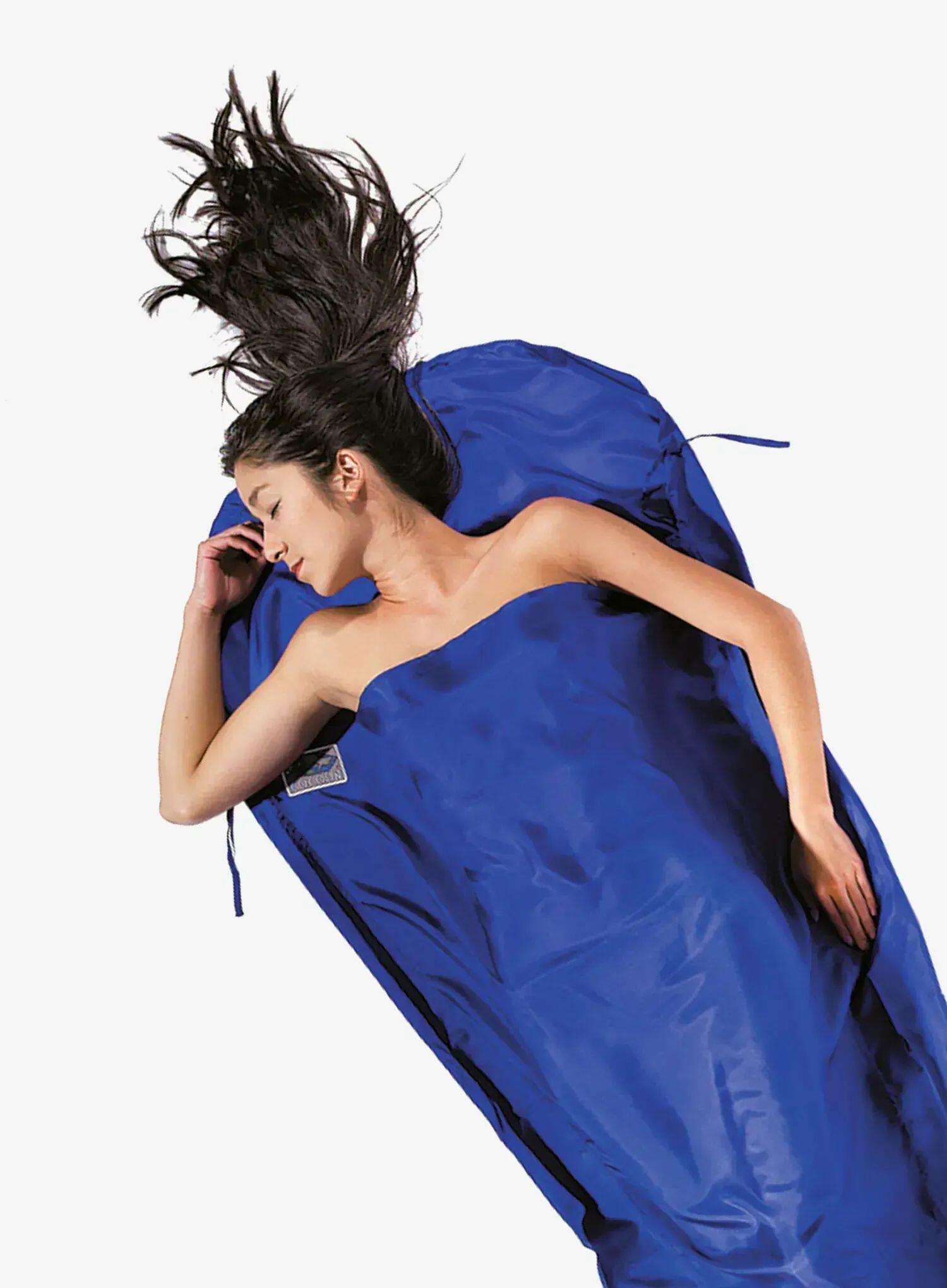 Seiden-Schlafsack Silk MummyLiner ultramarine blue 6/6