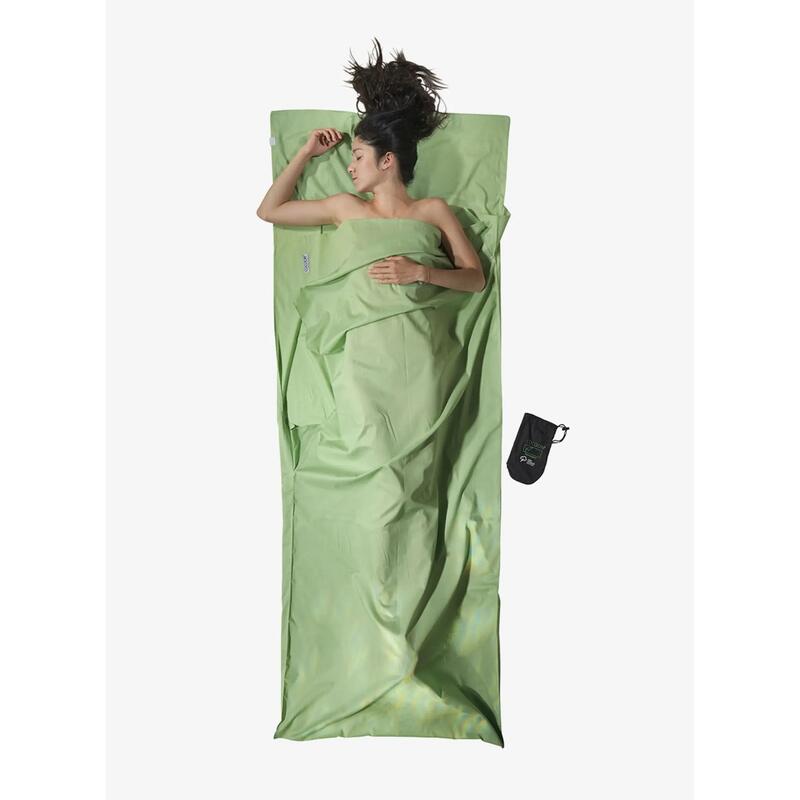 Wkładka do śpiwora Cocoon TravelSheet - Organic Cotton - forest shade
