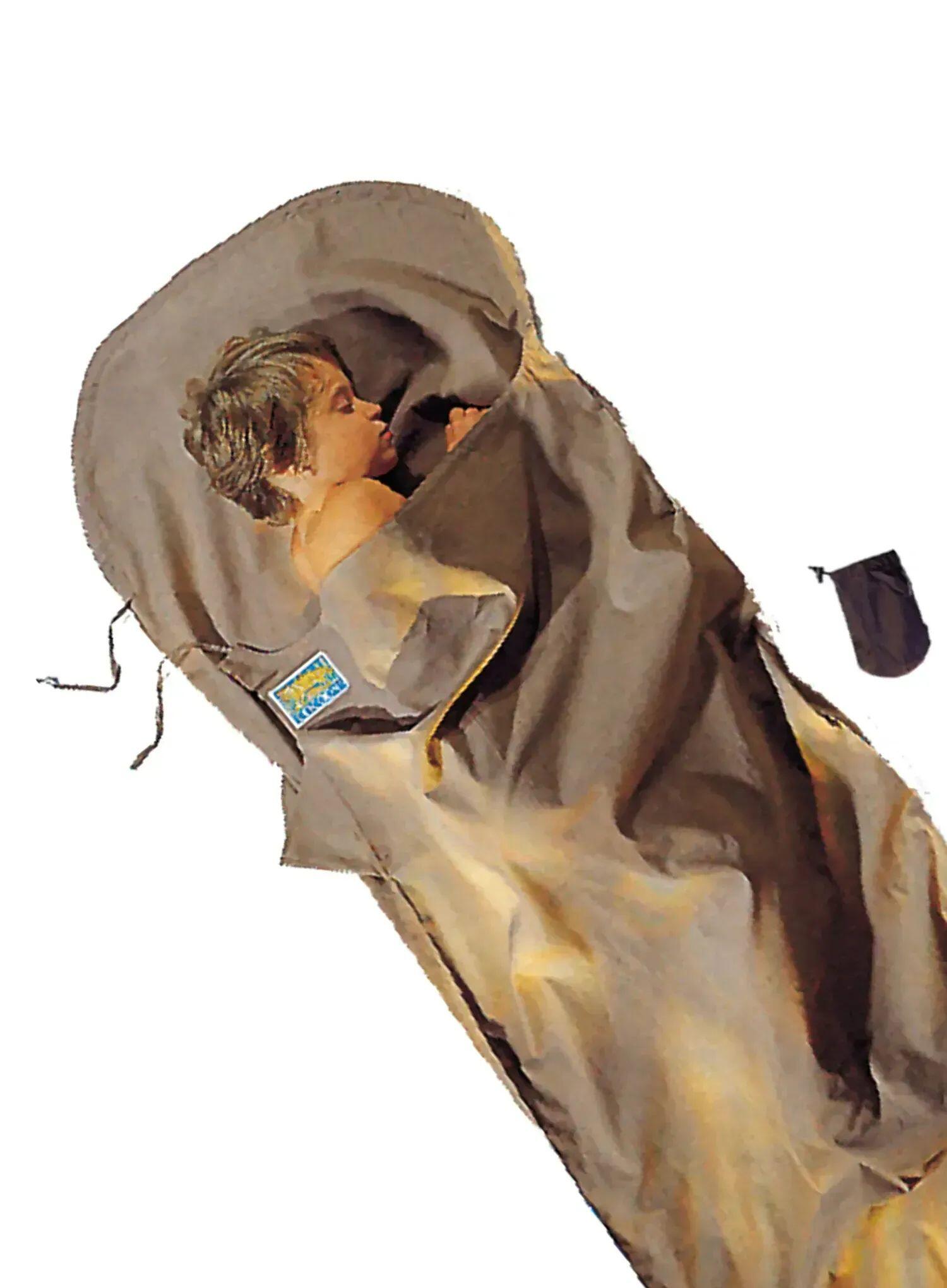 Inlett für Kinder Cotton KidSack khaki 6/6