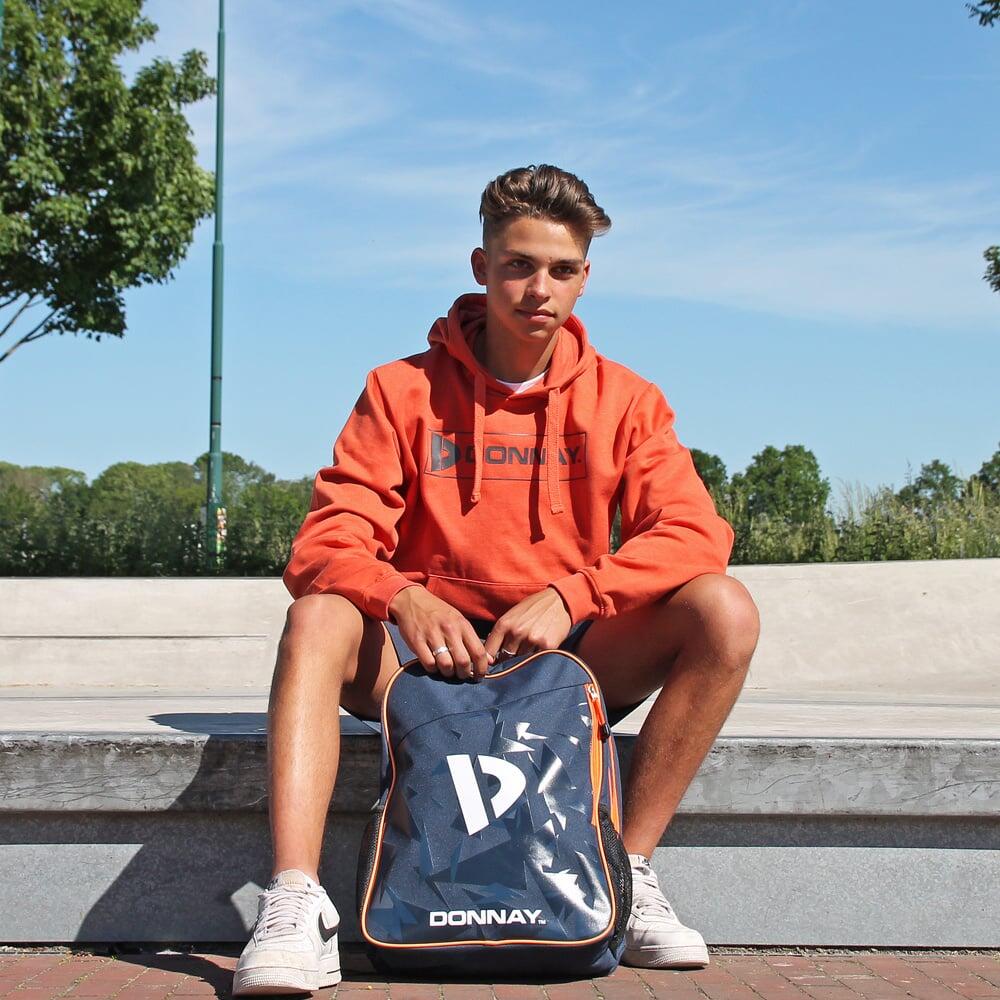 Tennis-/Padel-Rucksack Match 25 Liter Marineblau/Orange 3/6