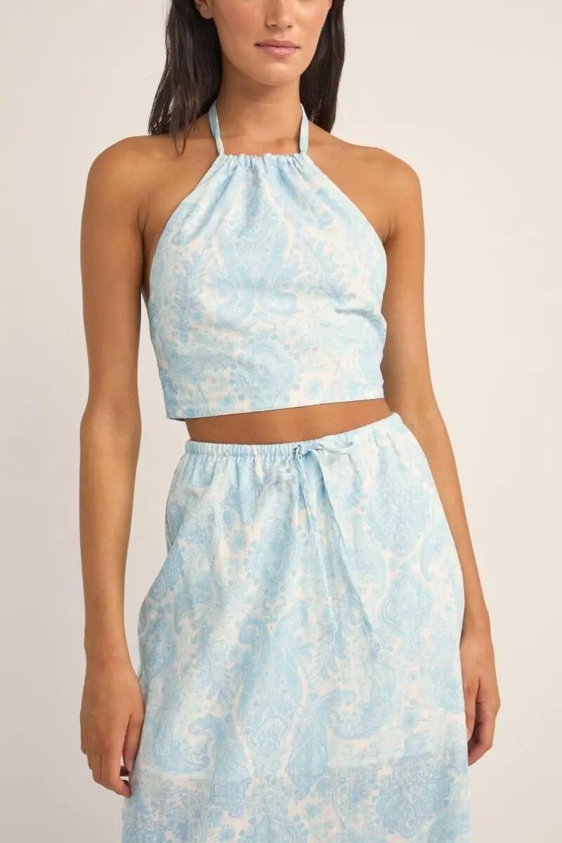 Jean Paisley Halter - Dames Top 2/4