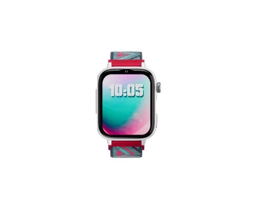 SaveWatch Plus 2 Witte Behuizing Tribeca Stoffen Band 2/6