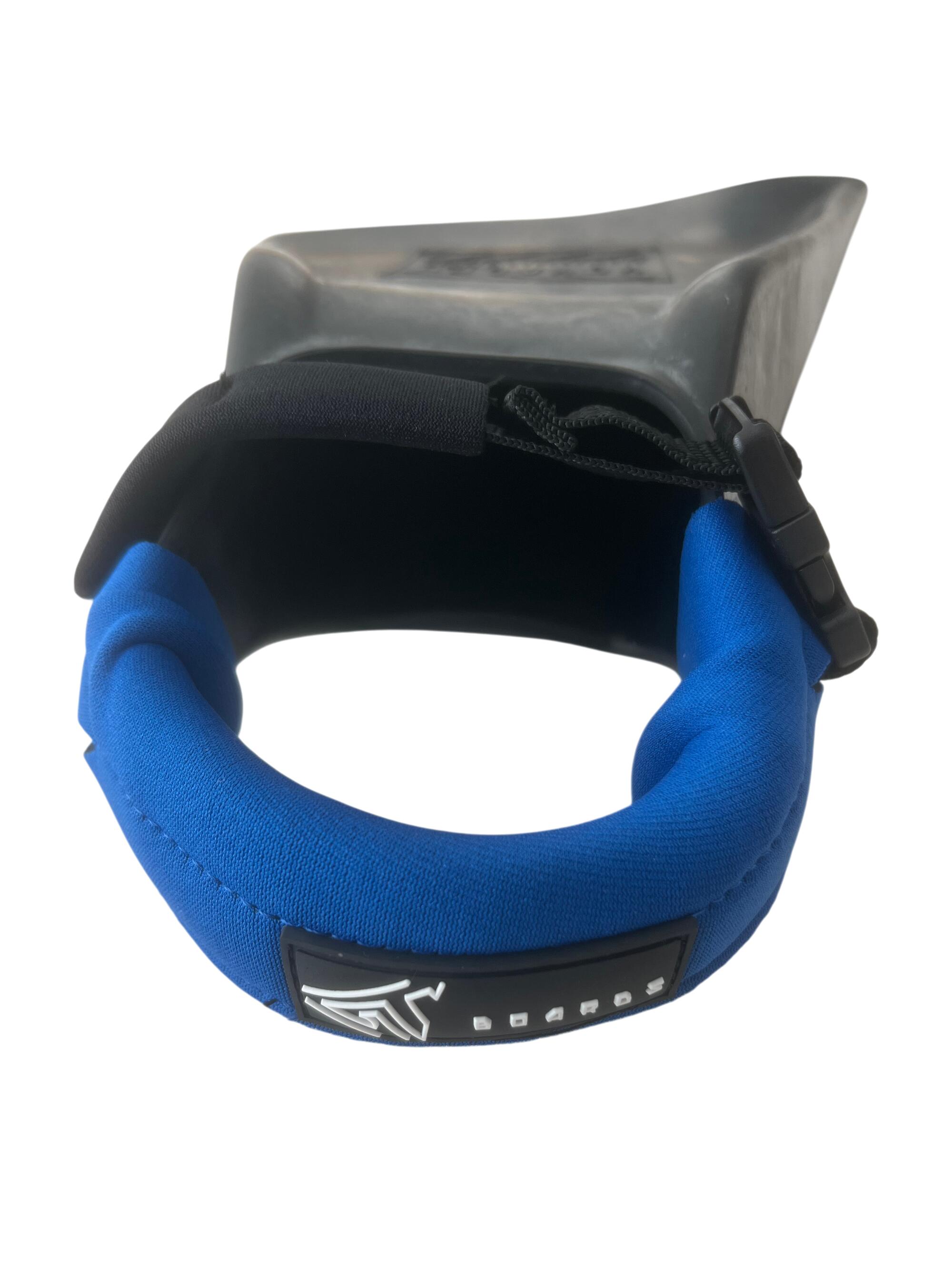 Leash para aletas de neopreno GT azul marino 2/3