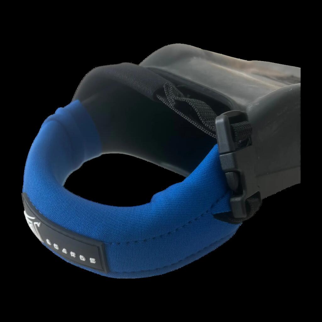 GT navy blue neoprene flipper leash