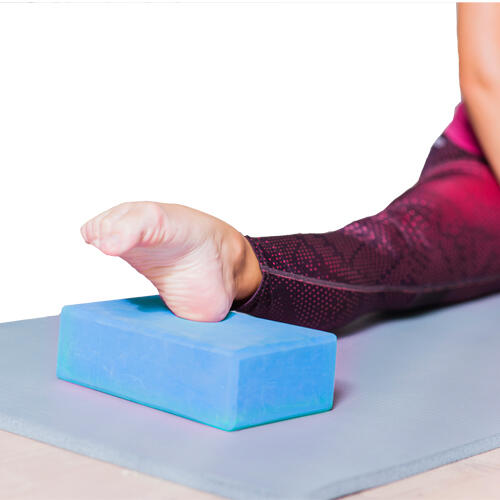 Bloque Yoga Espuma (azul) 3/4