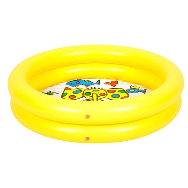 Kulatý dvoukruhový dětský bazén 76 cm 1/2