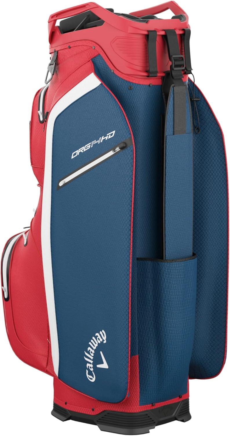 Callaway ORG 14 HD 2026, Bolsa de Golf para Carro, Azul Marino/Rojo 5/5